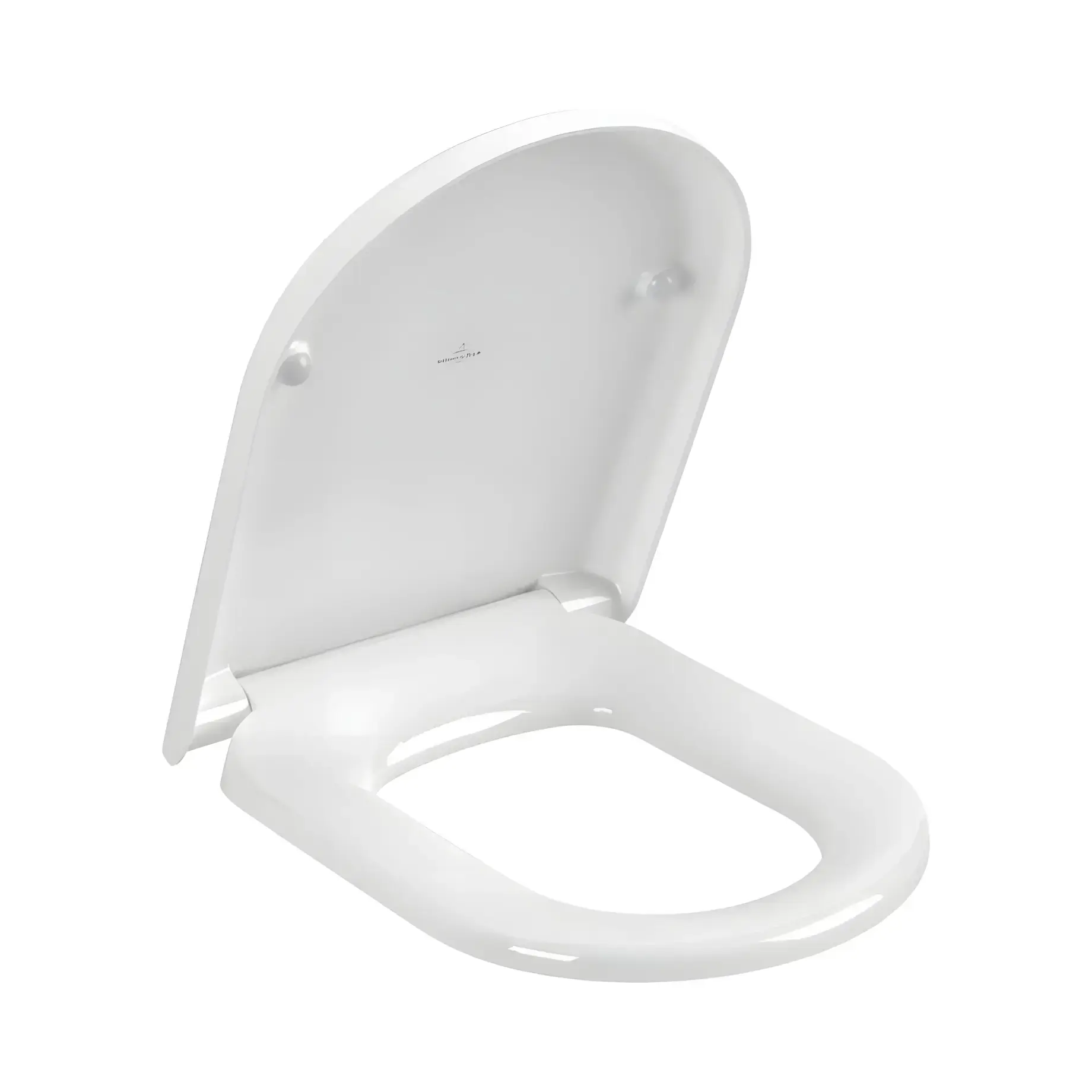 Сидение с крышкой для унитаза (SoftClosing и QuickRelease) Hommage Villeroy & Boch 8809S6R1 — вид спереди