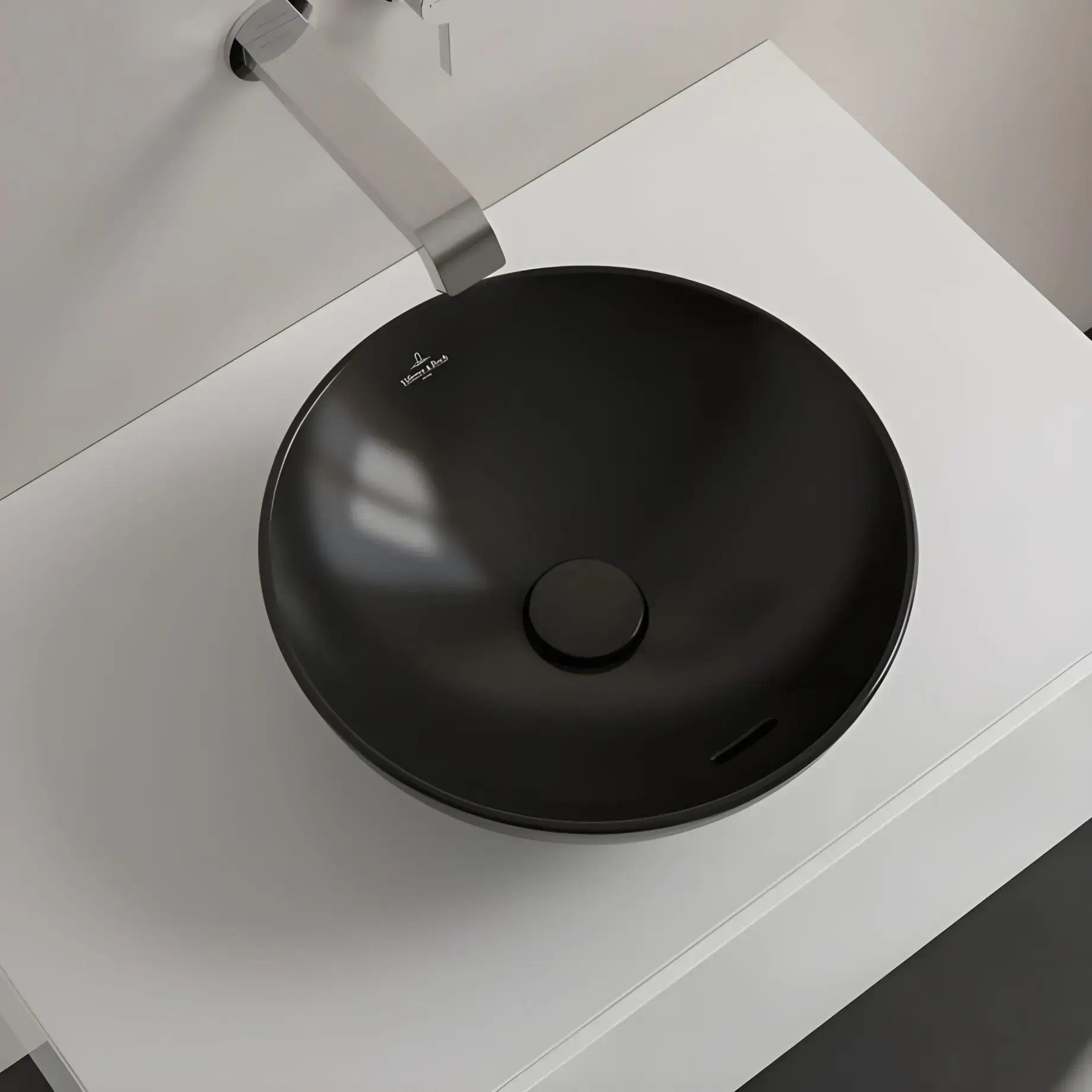 Умывальник Loop & Friends Villeroy & Boch 4A4500R7 — вид спереди