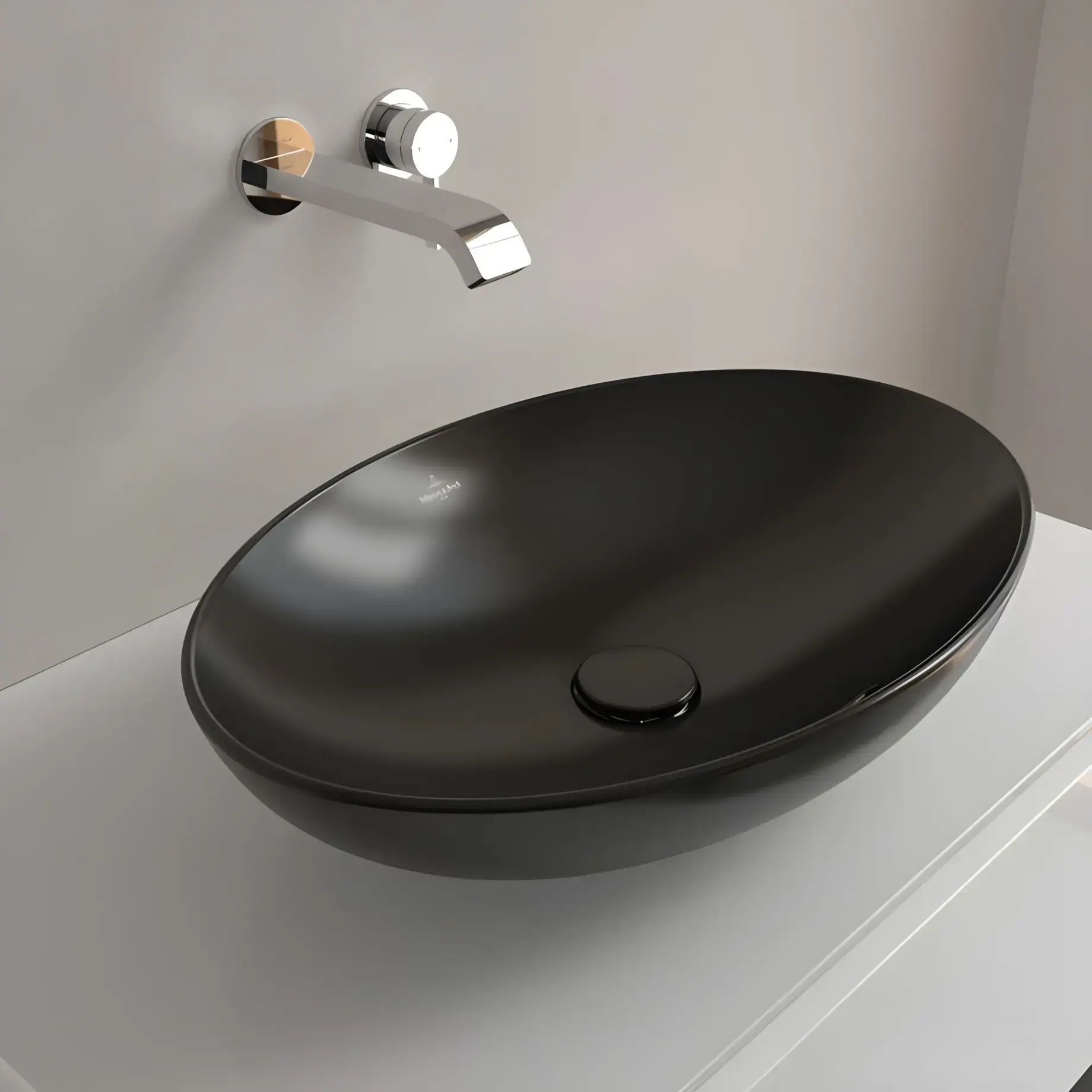 Умывальник Loop & Friends Villeroy & Boch 4A4700R7 — вид сверху