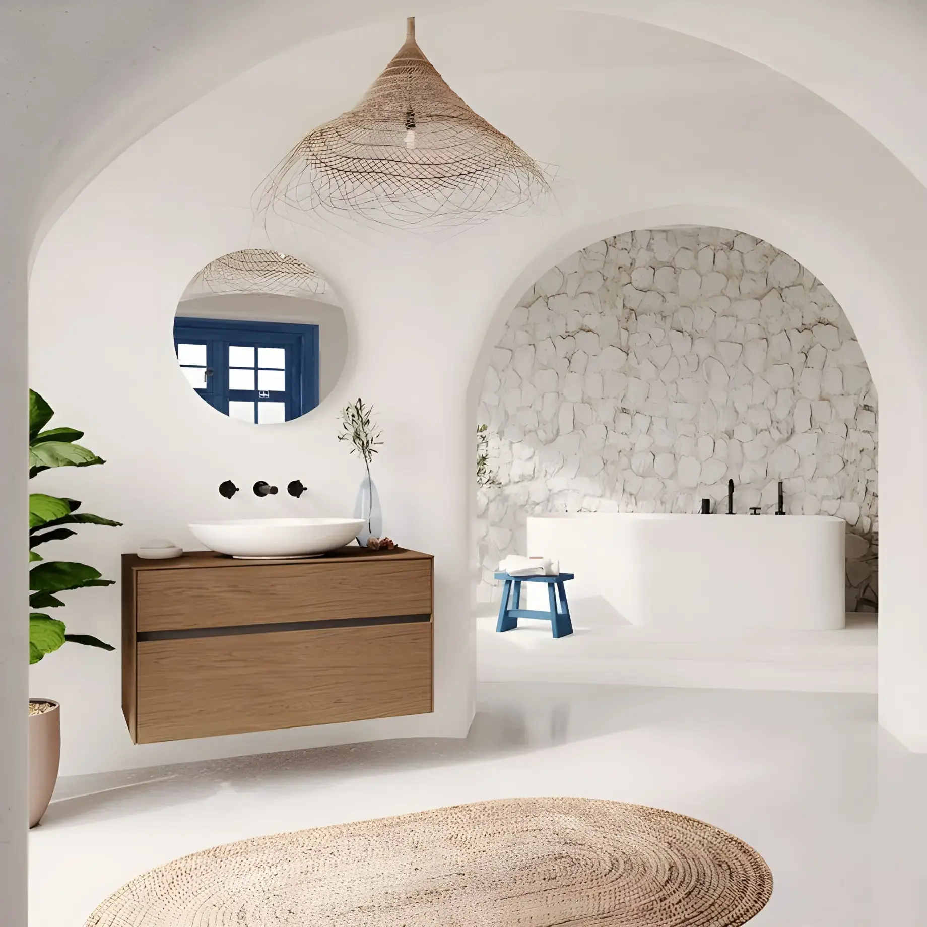 Умивальник Loop & Friends Villeroy & Boch 4A480101 — бічний ракурс