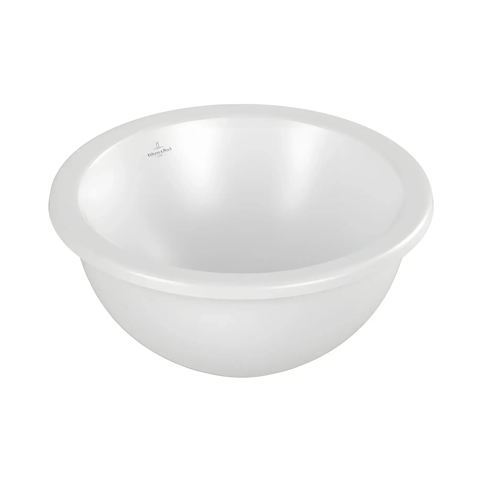 Умивальник Loop & Friends Villeroy & Boch 4A5201RW Stone White CeramicPlus — вид на білому тлі