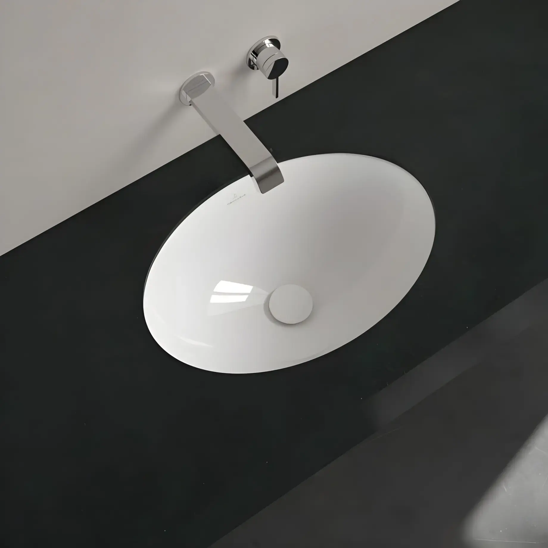 Умывальник Loop & Friends Villeroy & Boch 4A5401R1 — вид спереди