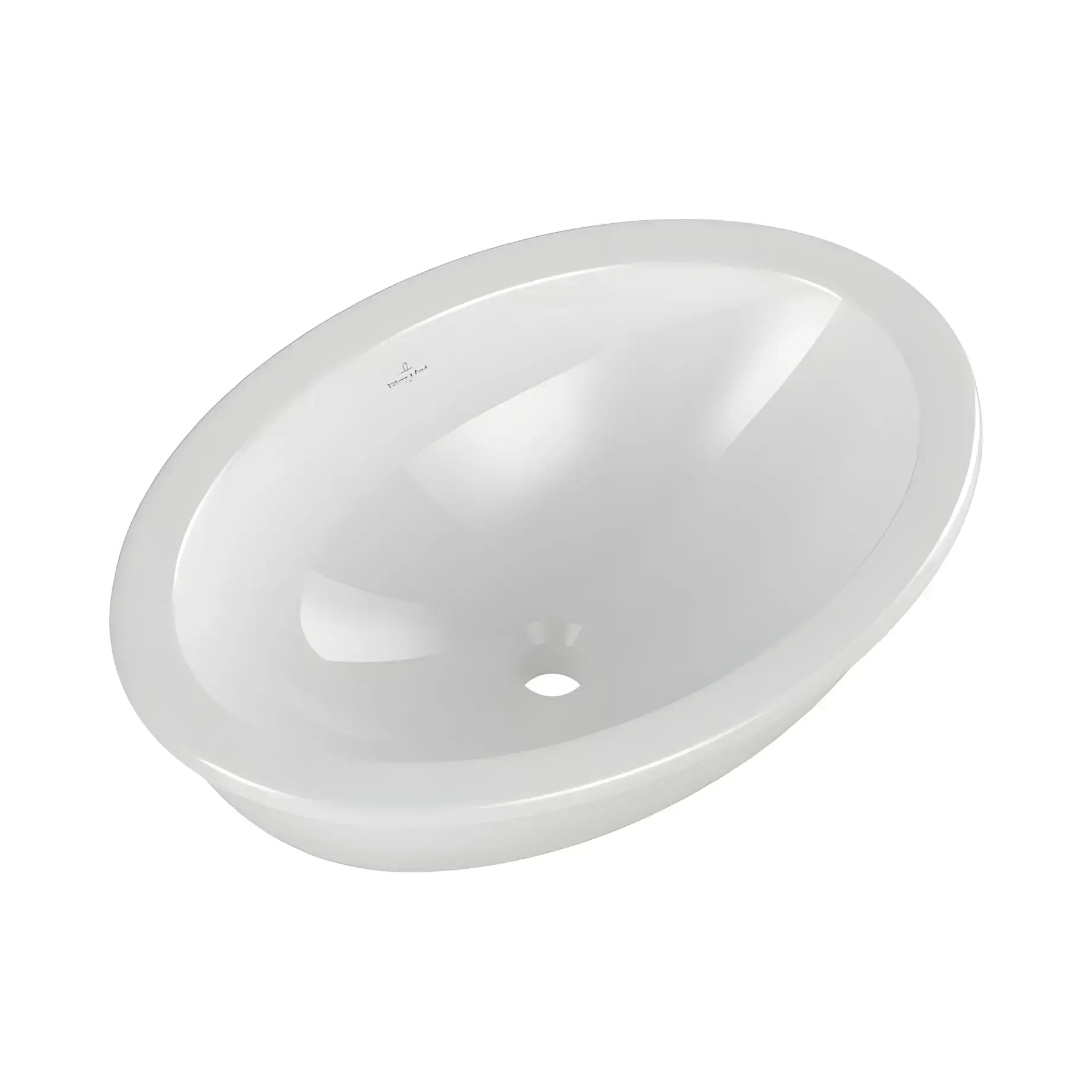 Умывальник Loop & Friends Villeroy & Boch 4A5501R1 — вид сзади