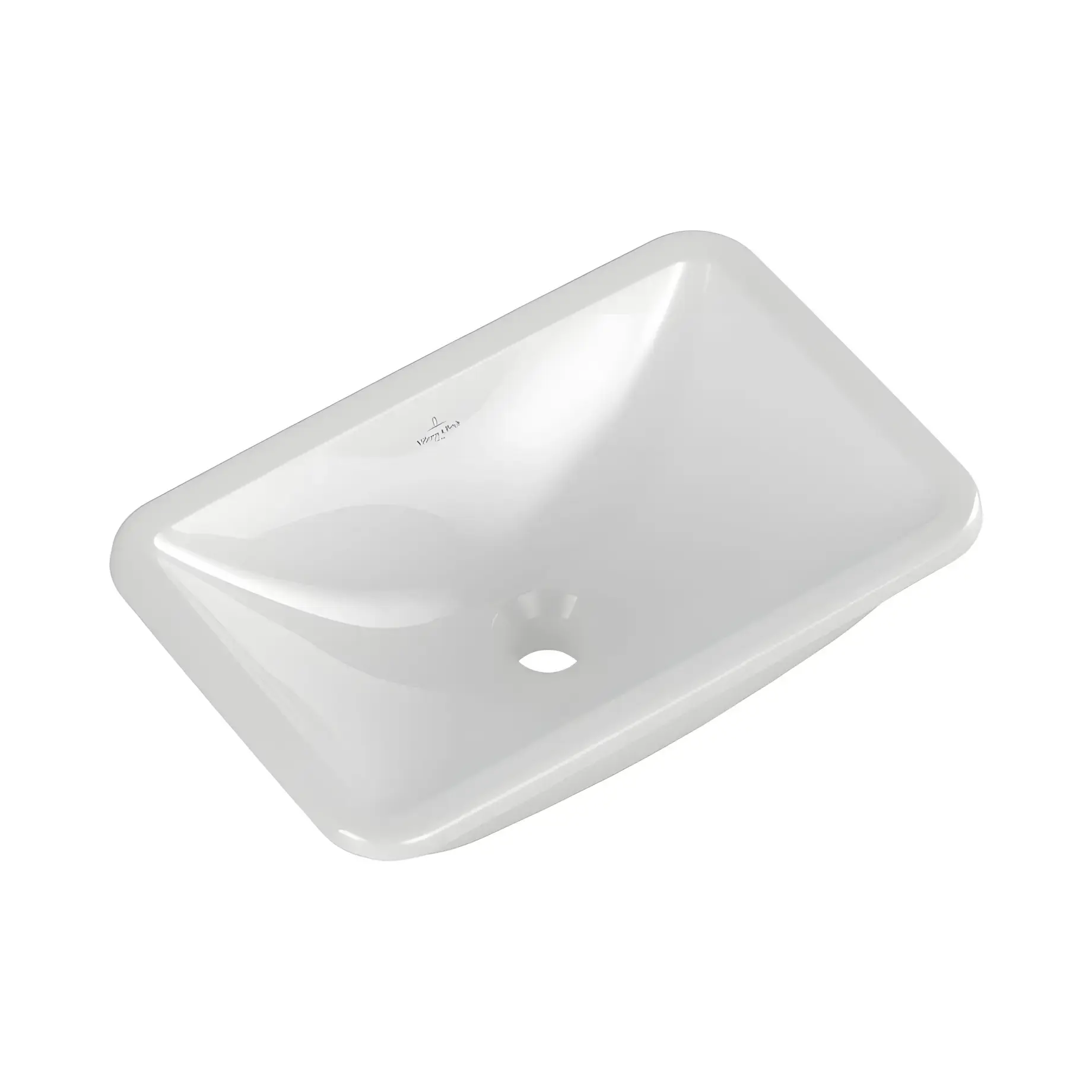 Умивальник Loop & Friends Villeroy & Boch 4A560001 — вид ззаду