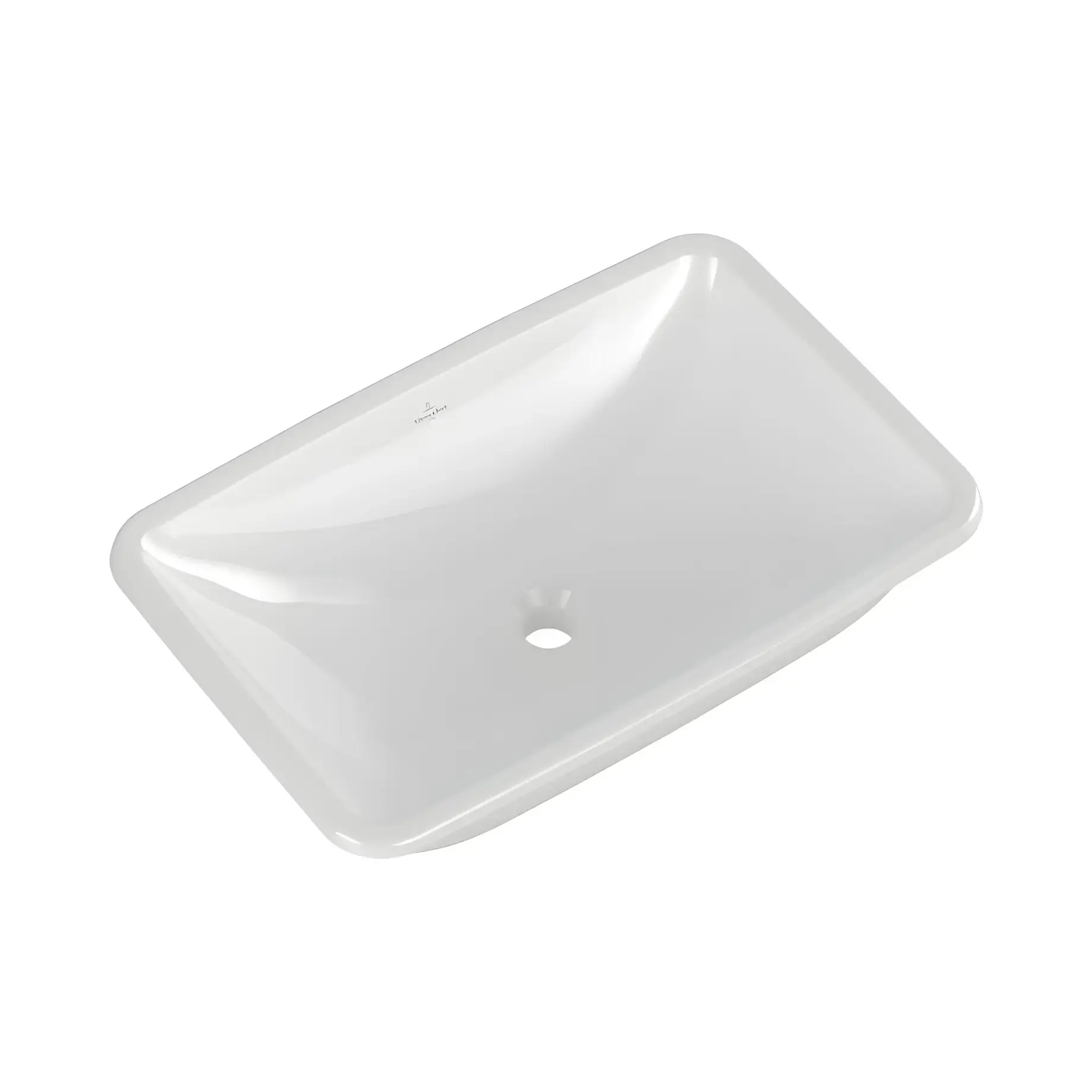 Умивальник Loop & Friends Villeroy & Boch 4A5800R1 — вид ззаду