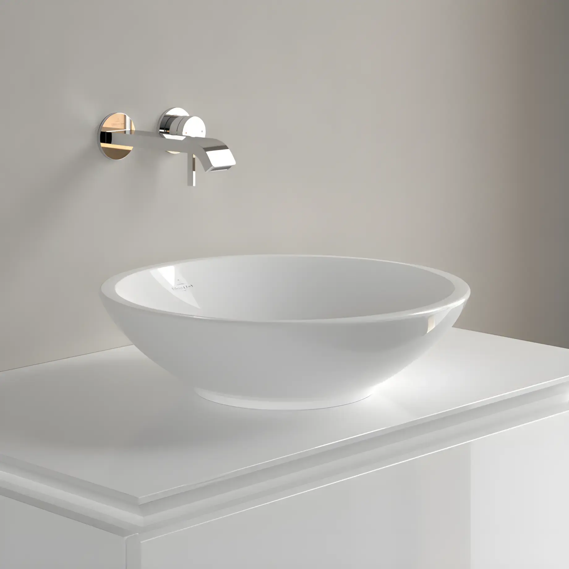 Умивальник Loop & Friends Villeroy & Boch 51440001 — ракурс 3/4