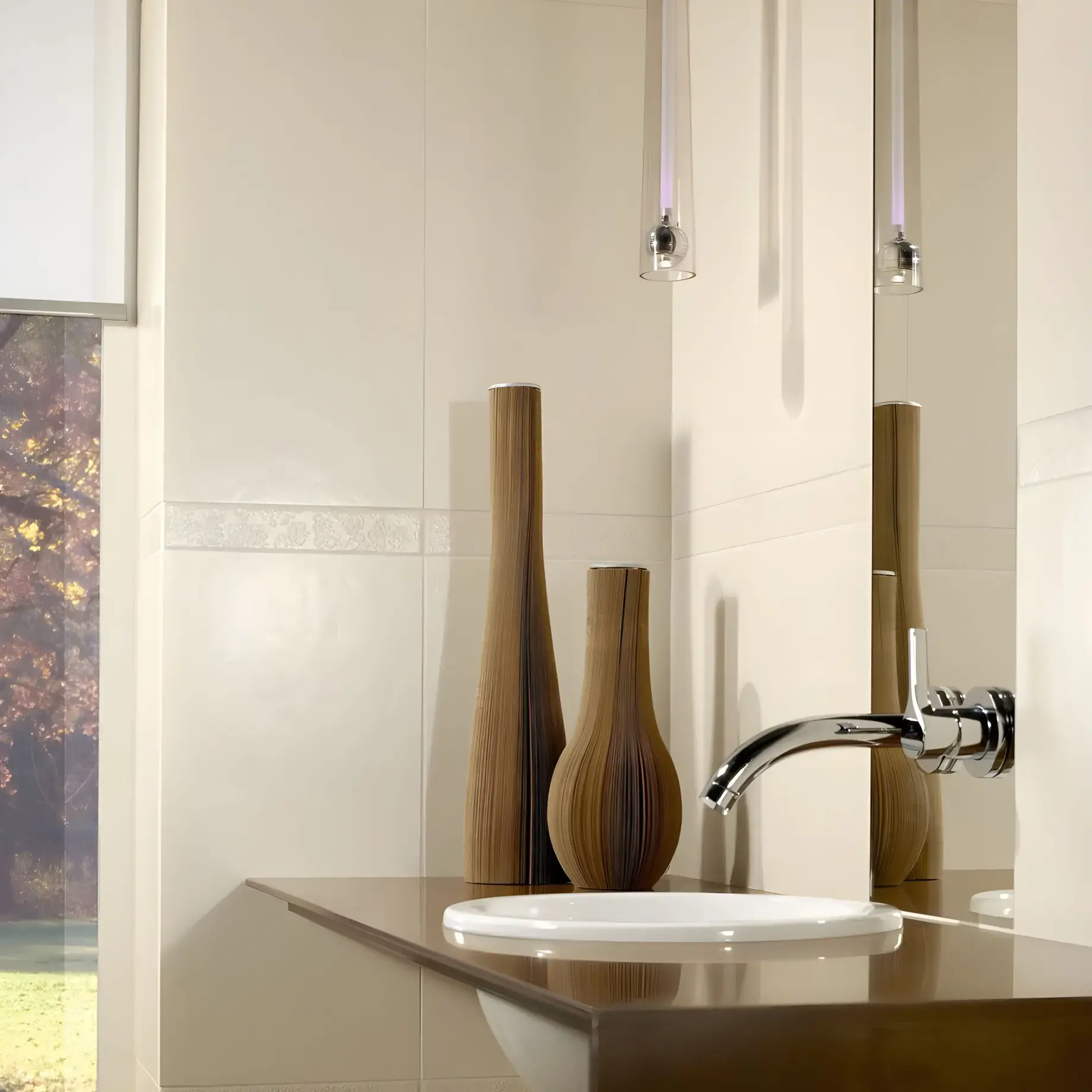 Умивальник Loop & Friends Villeroy & Boch 61405101 — вид спереду