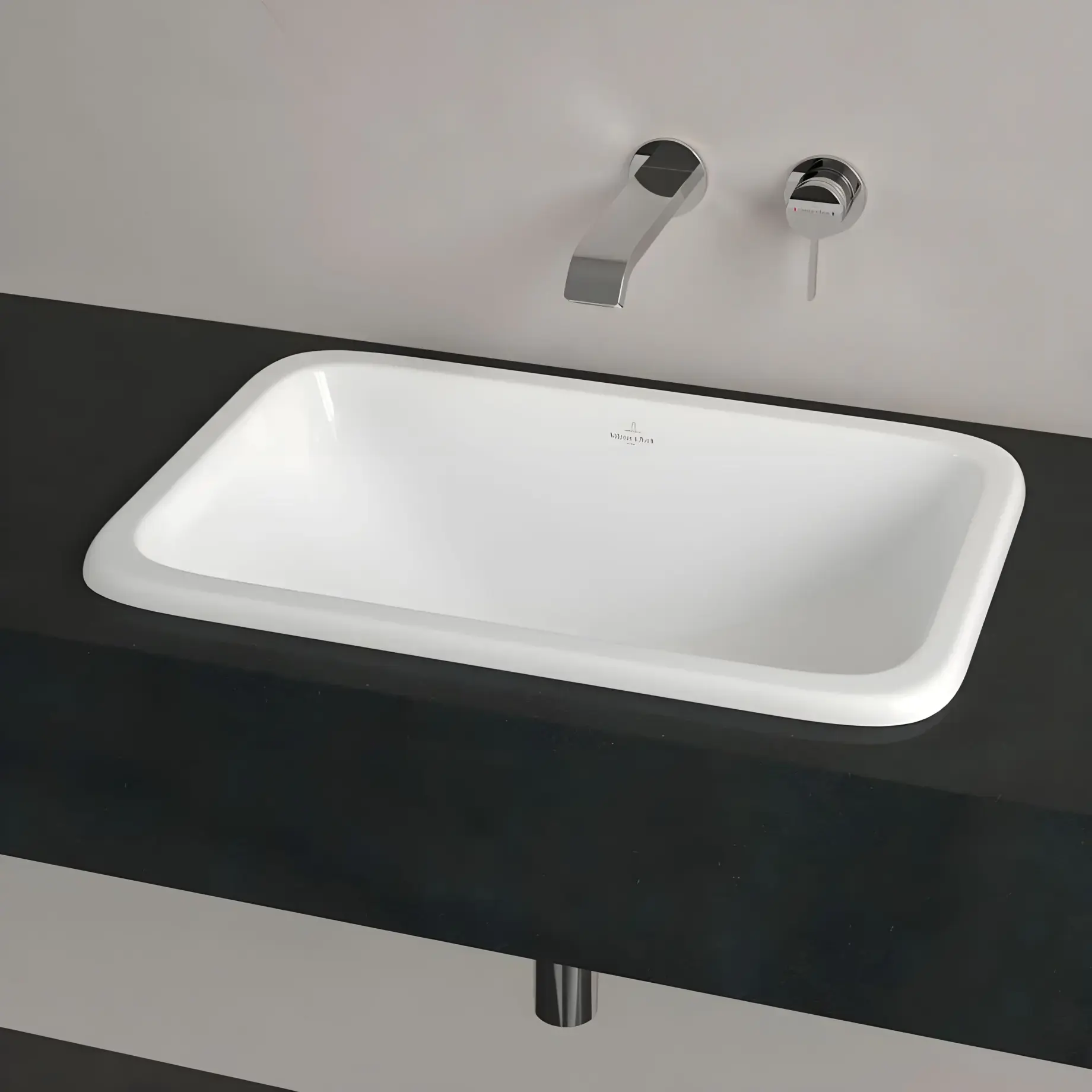 Умивальник Loop & Friends Villeroy & Boch 614500R1 — вид згори