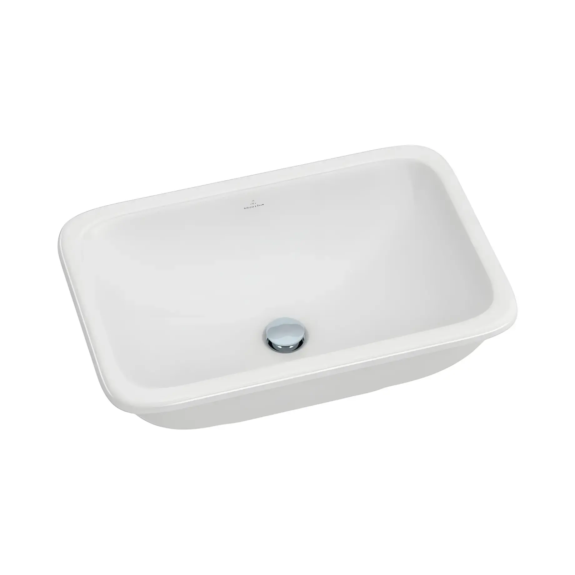 Умивальник Loop & Friends Villeroy & Boch 61452001 Alpine White — вид згори