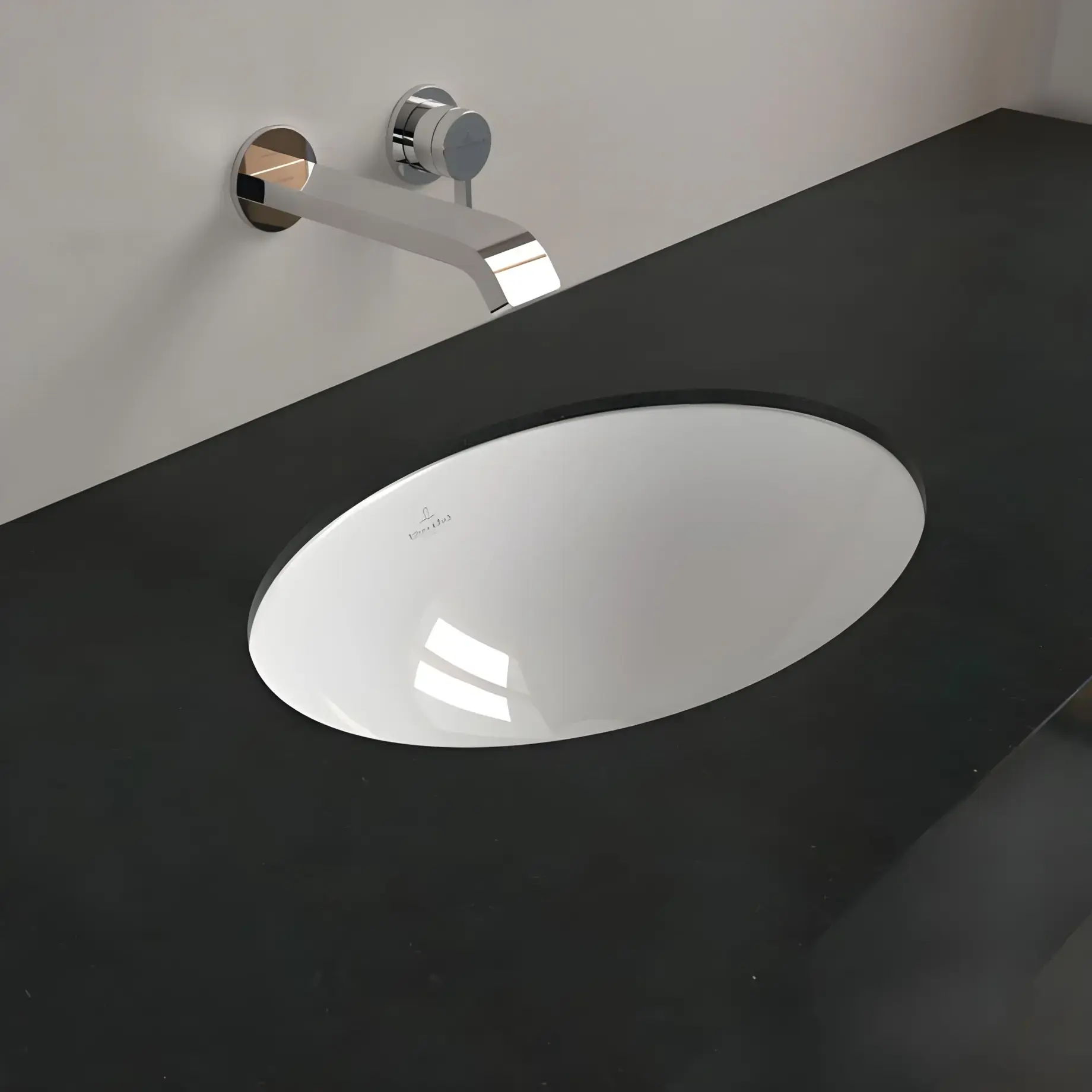 Умивальник Loop & Friends Villeroy & Boch 616110R1 — бічний ракурс