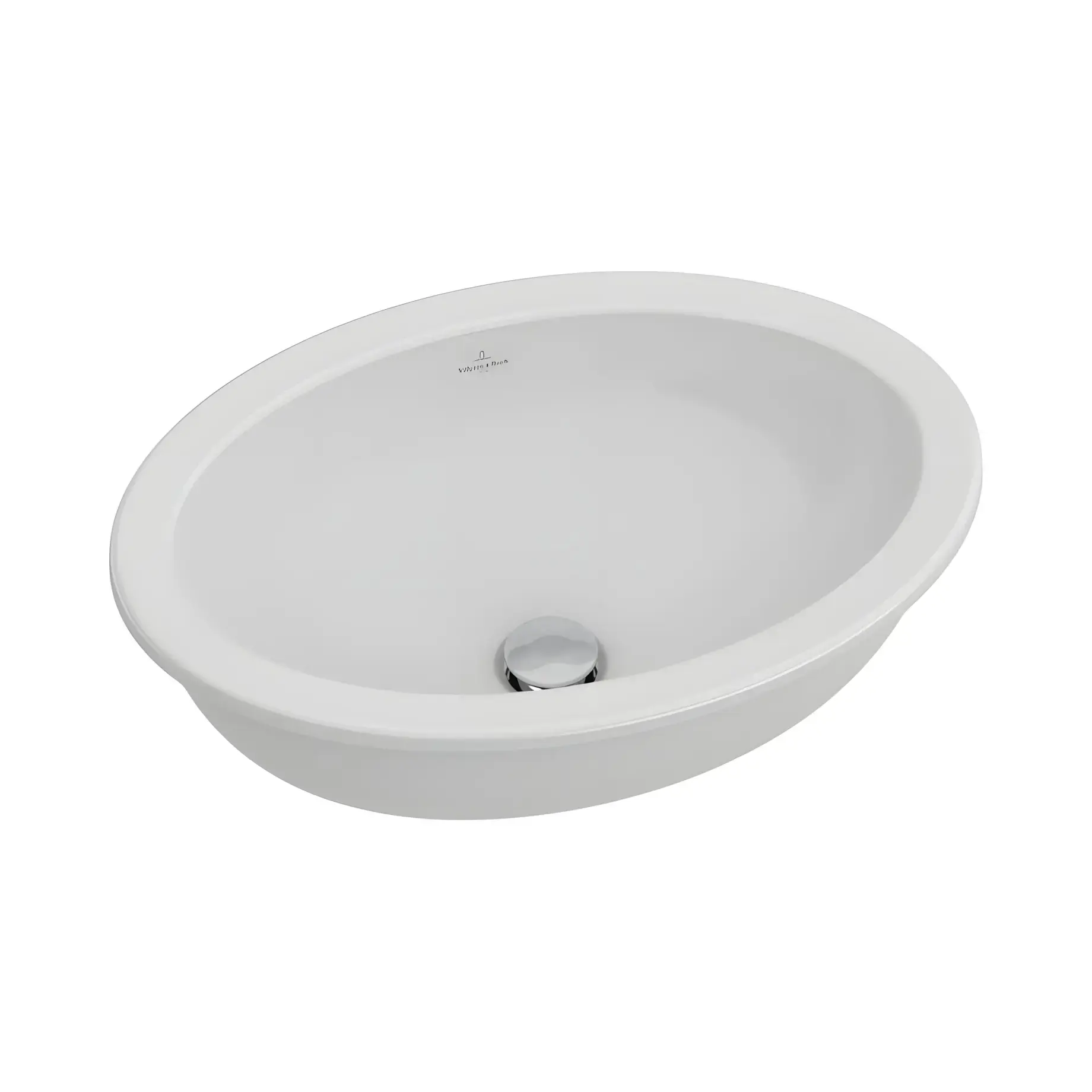 Умивальник Loop & Friends Villeroy & Boch 61612001 — вид на білому тлі