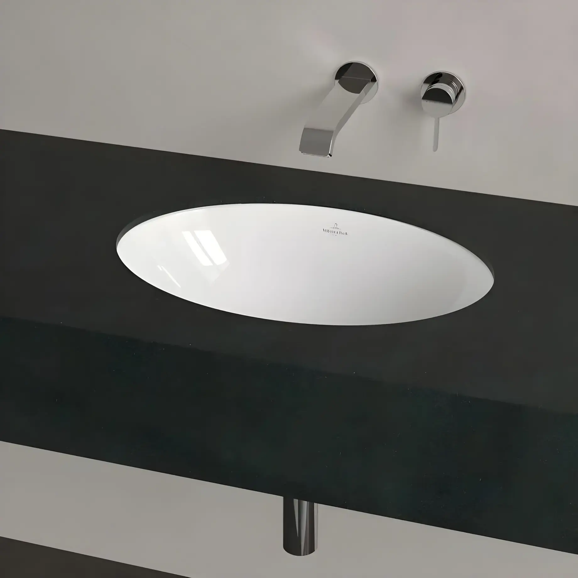 Умивальник Loop & Friends Villeroy & Boch 61612001 — вид згори
