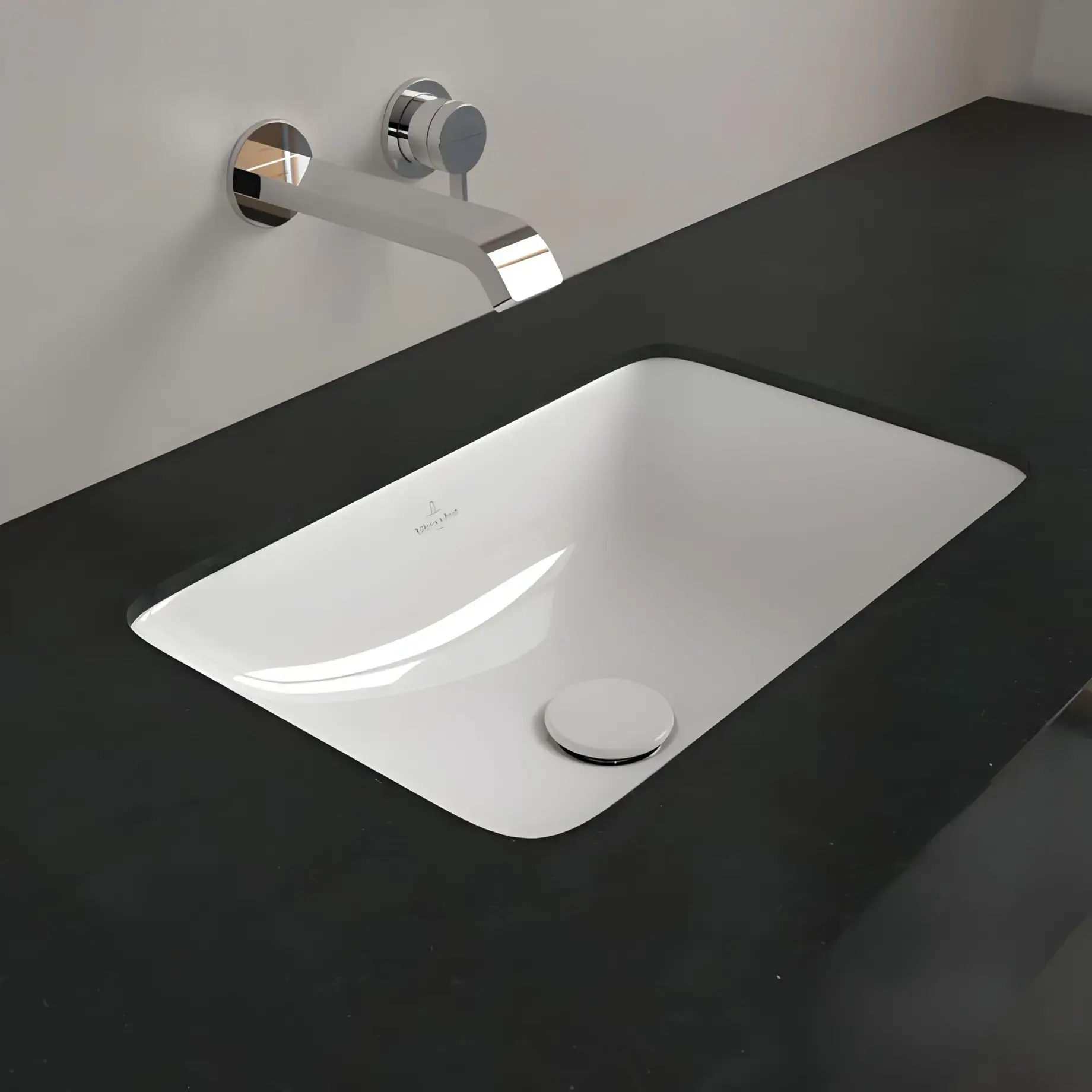 Умивальник Loop & Friends Villeroy & Boch 616310R1 — вид згори