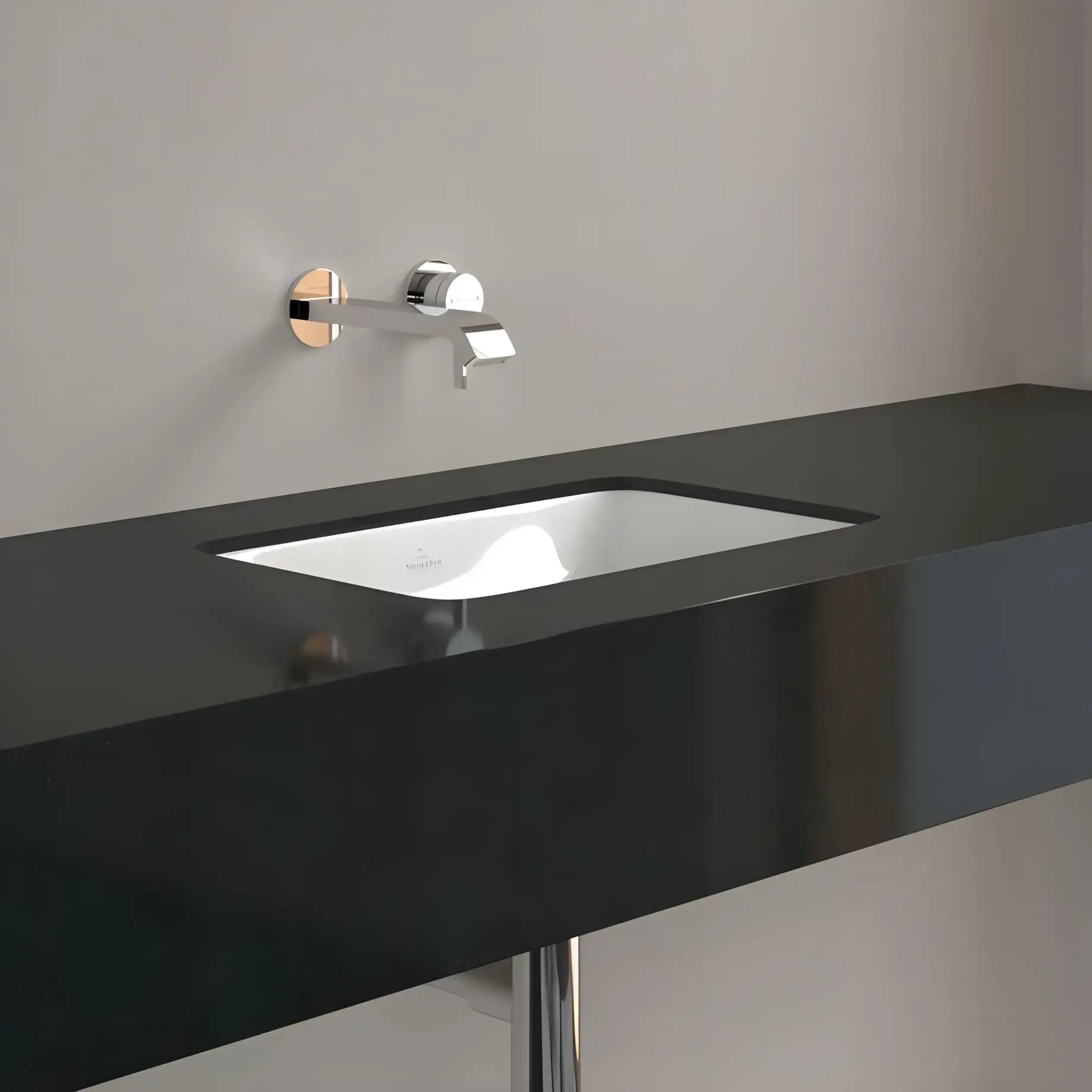 Умивальник Loop & Friends Villeroy & Boch 616310R1 — вид ззаду