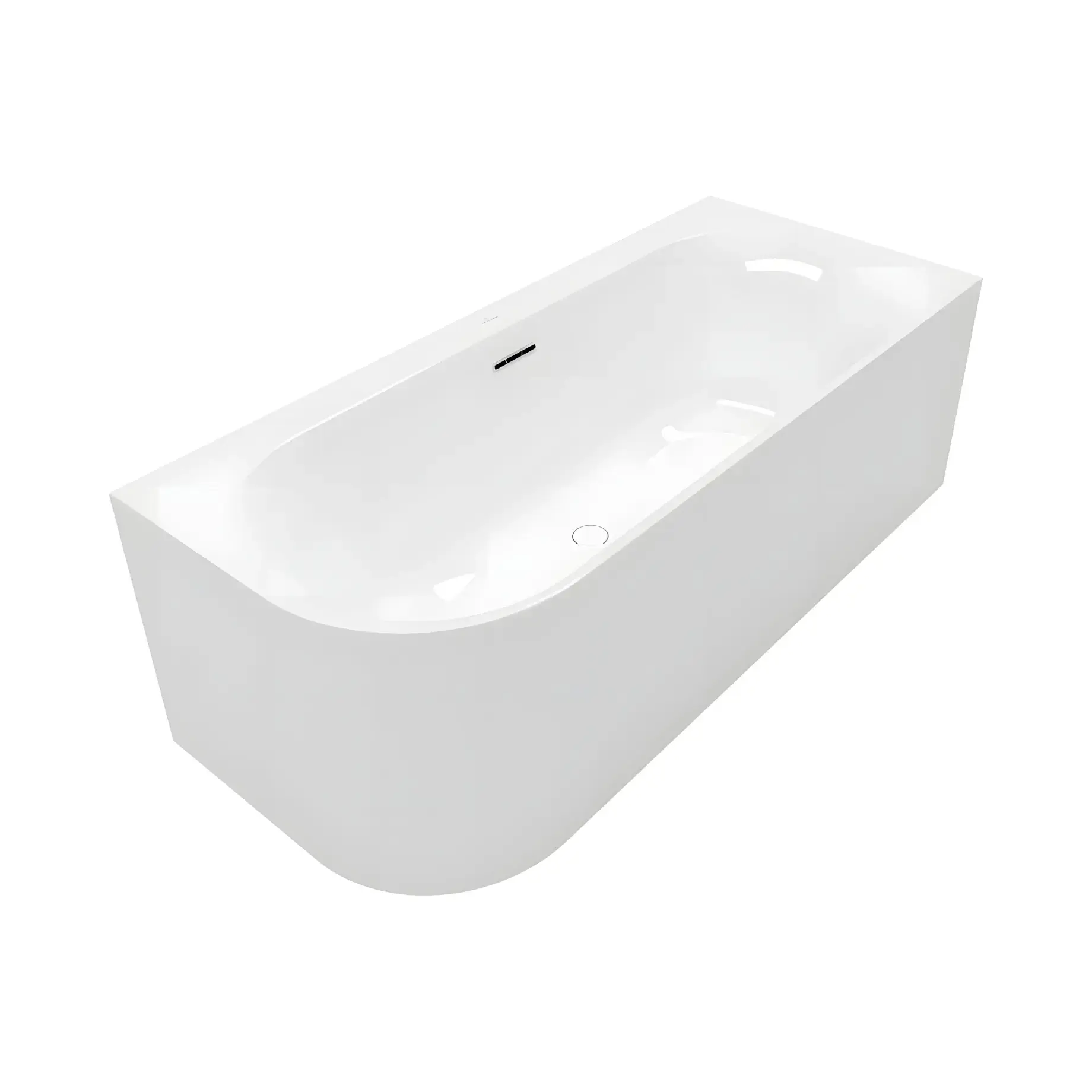 Ванна Loop & Friends Villeroy & Boch UBA180LOF9CR00V-01 — вид на білому тлі