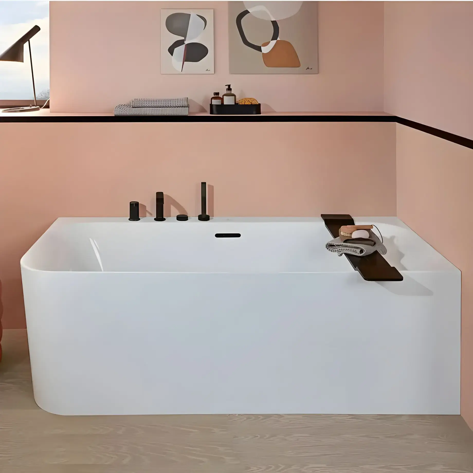 Ванна Loop & Friends Villeroy & Boch UBA180LOF9CR00V-01 — бічний ракурс