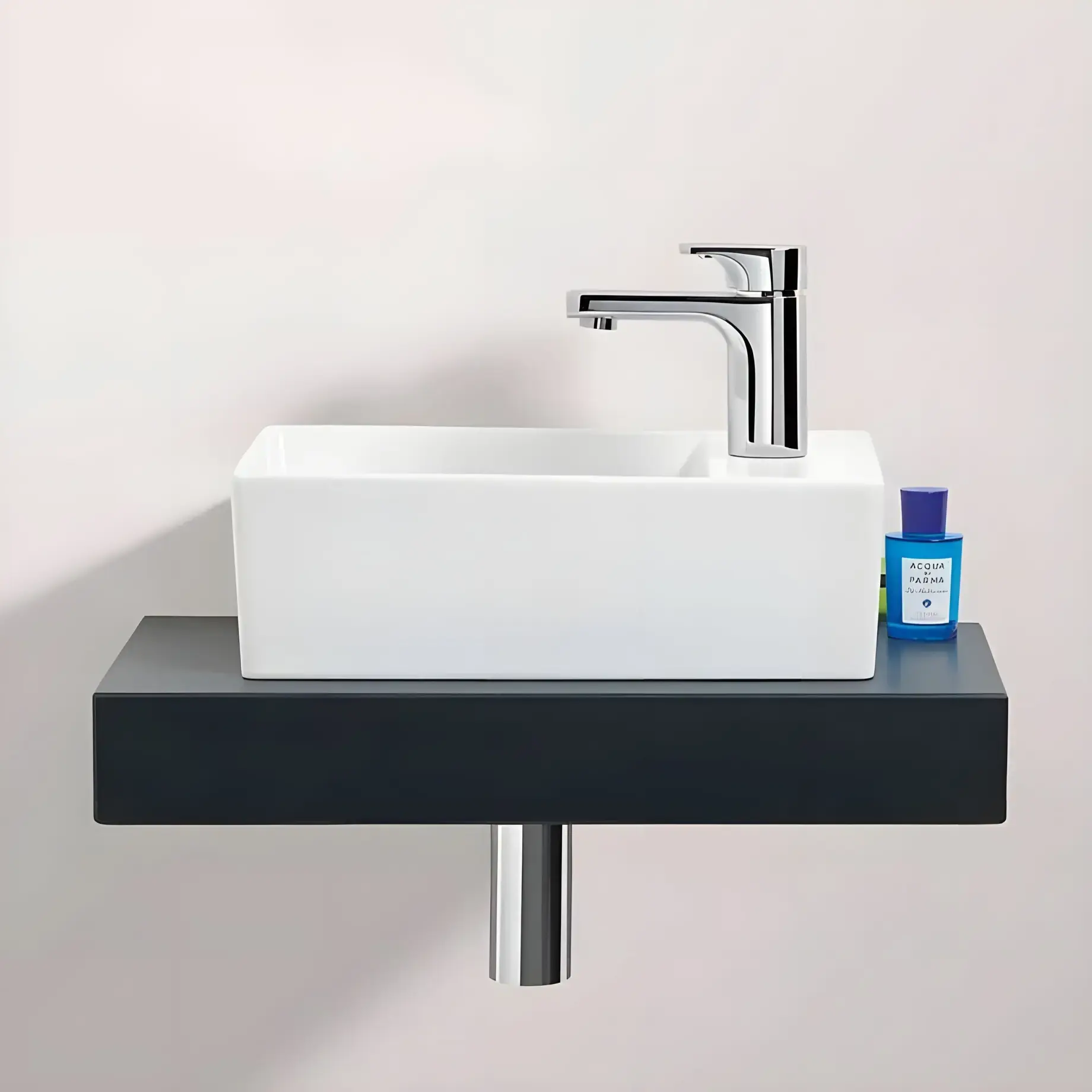 Умивальник Memento 2.0 Villeroy & Boch 43234G01 Alpine White — вид спереду