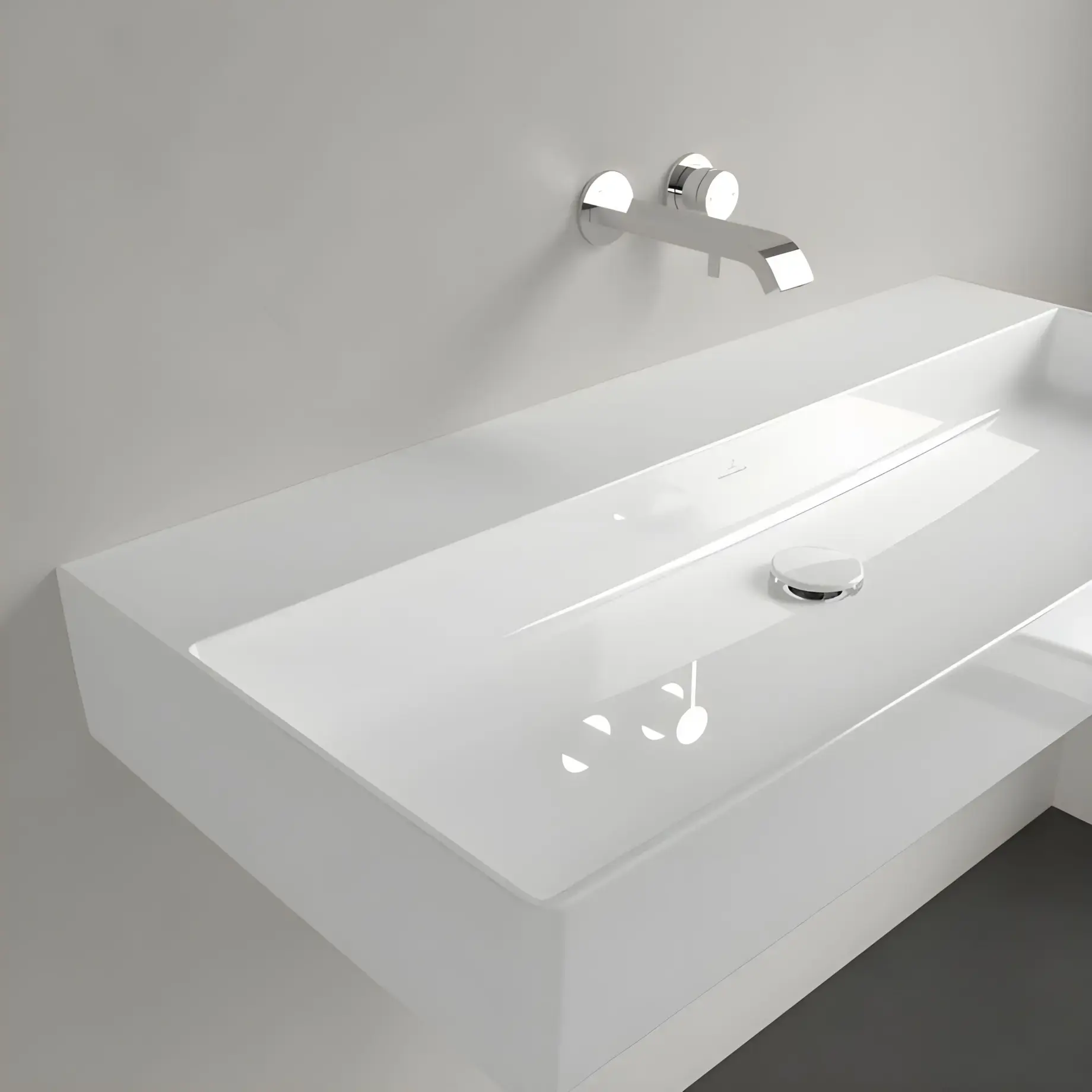 Умивальник Memento 2.0 Villeroy & Boch 4A221F01 Alpine White — вид згори