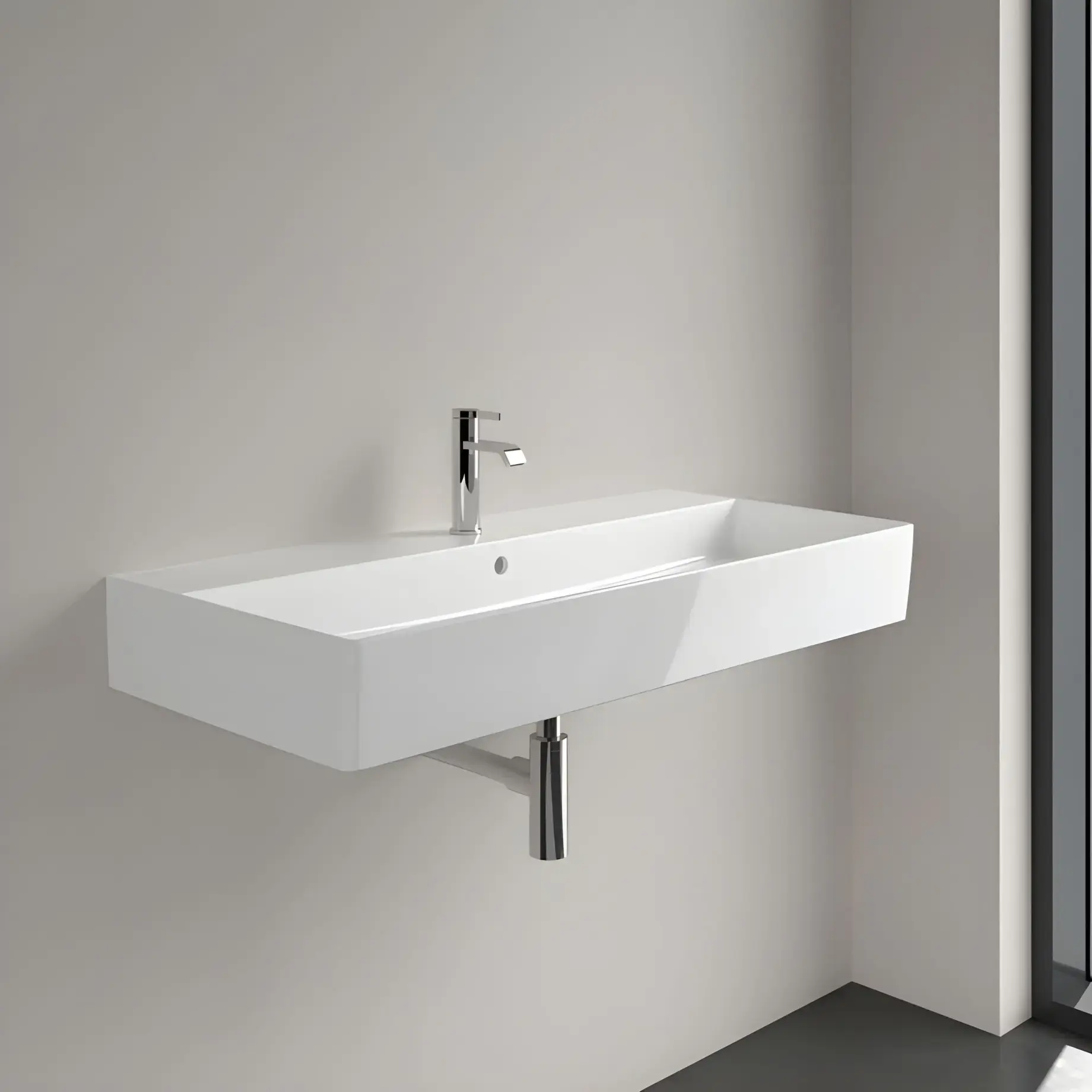 Умывальник Memento 2.0 Villeroy & Boch 4A221G01 — вид сзади