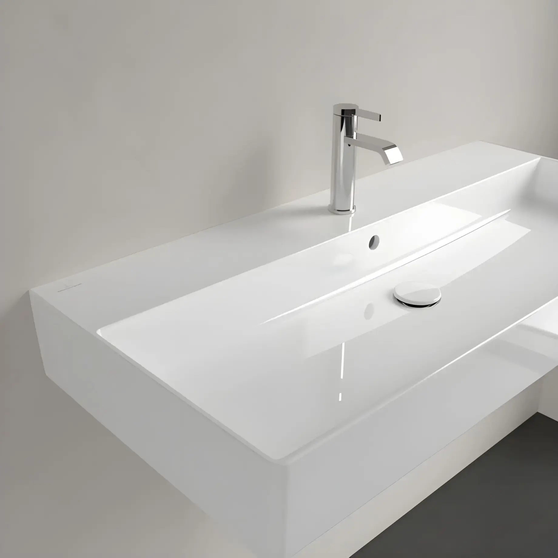 Умывальник Memento 2.0 Villeroy & Boch 4A221G01 — ракурс 3/4