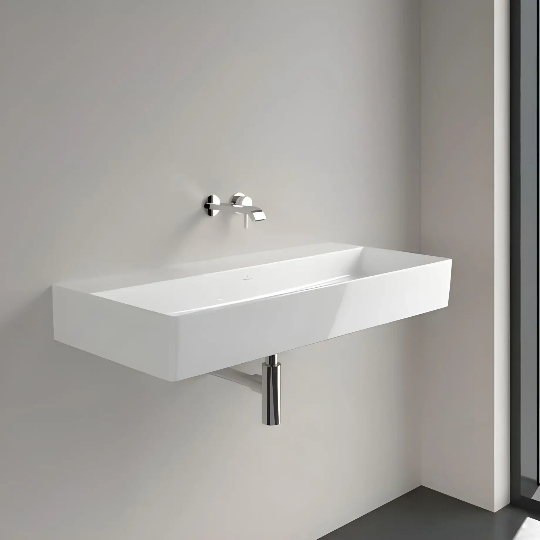 Умивальник Memento 2.0 Villeroy & Boch 4A22A301 — бічний ракурс
