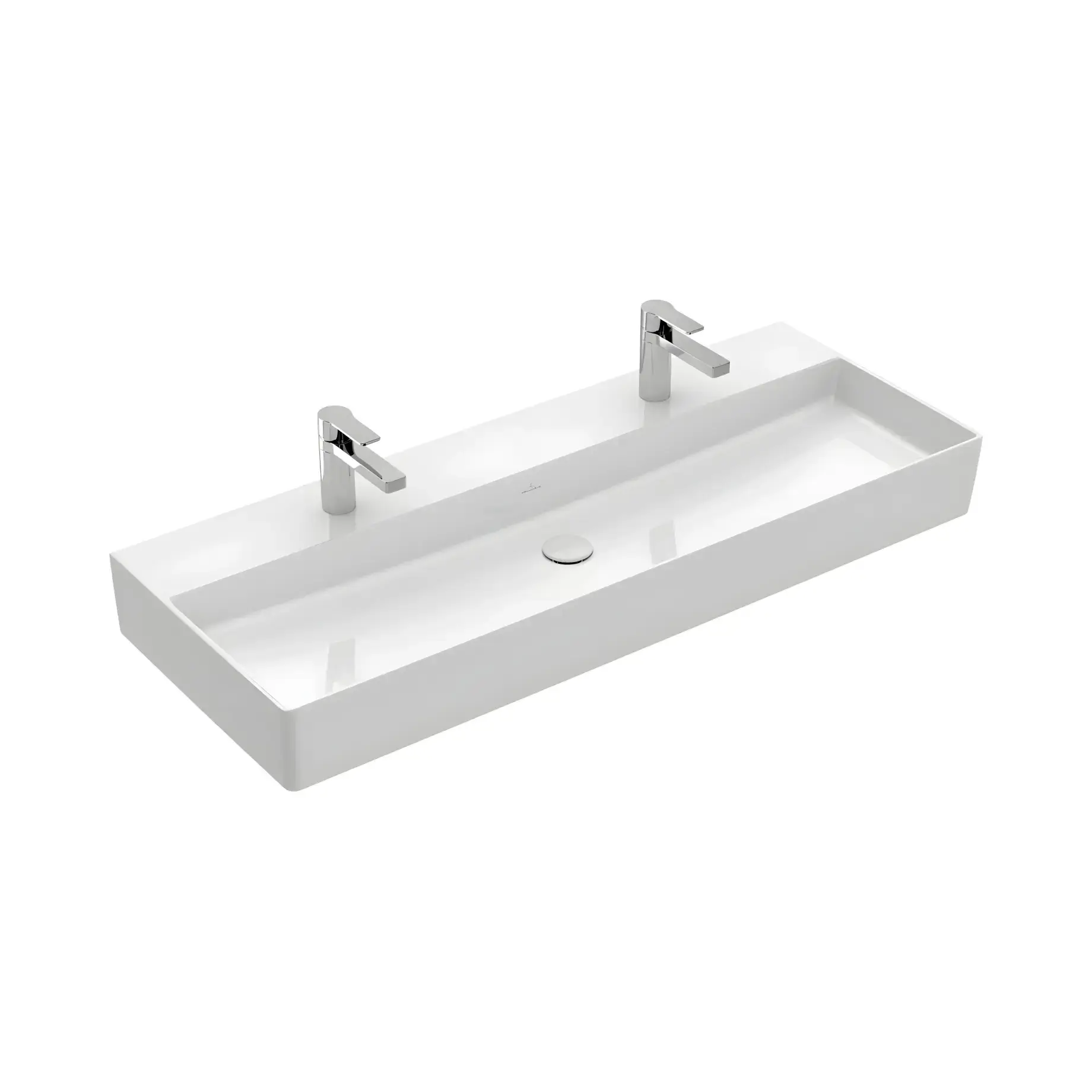 Умывальник Memento 2.0 Villeroy & Boch 4A22C101 — вид на белом фоне