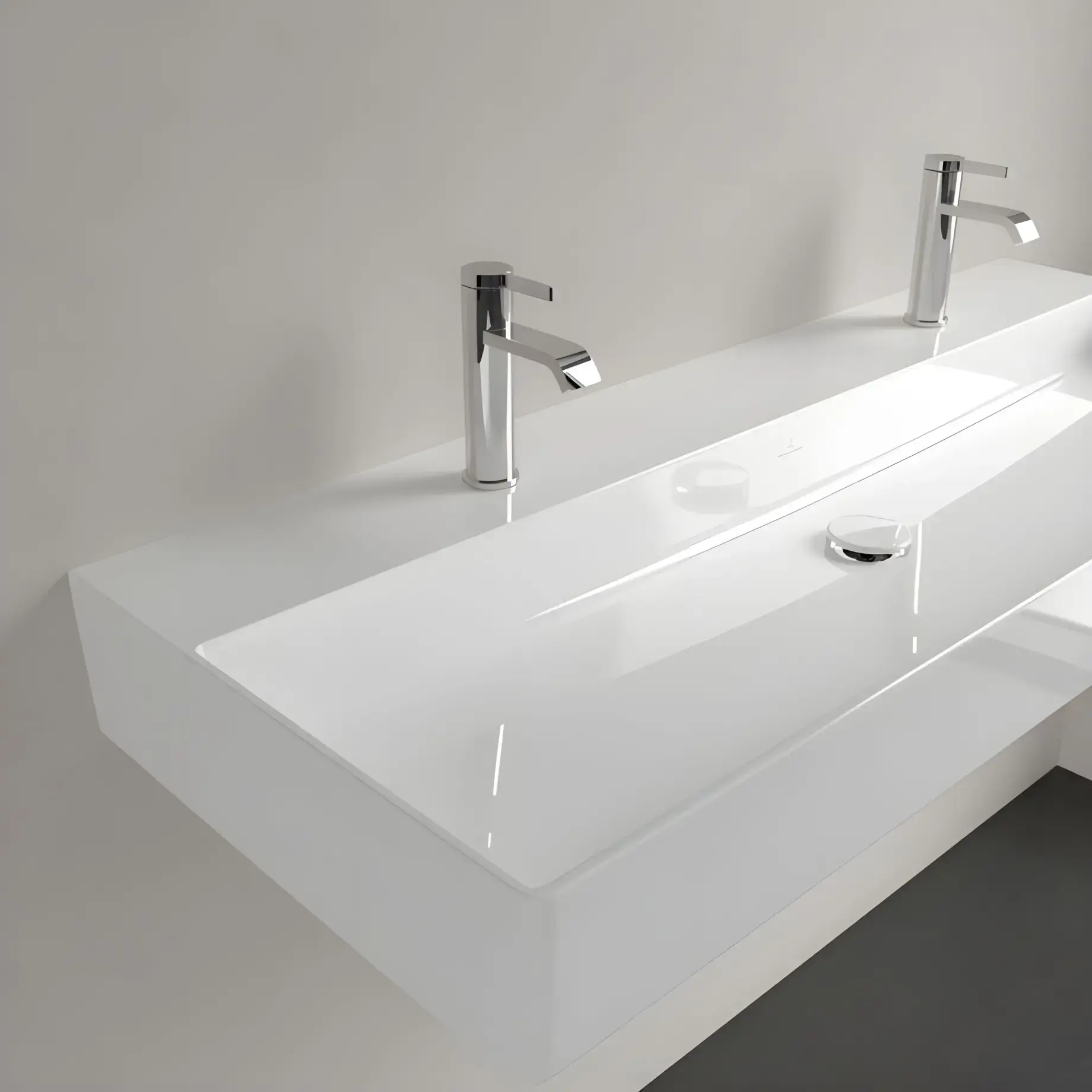 Умывальник Memento 2.0 Villeroy & Boch 4A22C101 — вид сверху