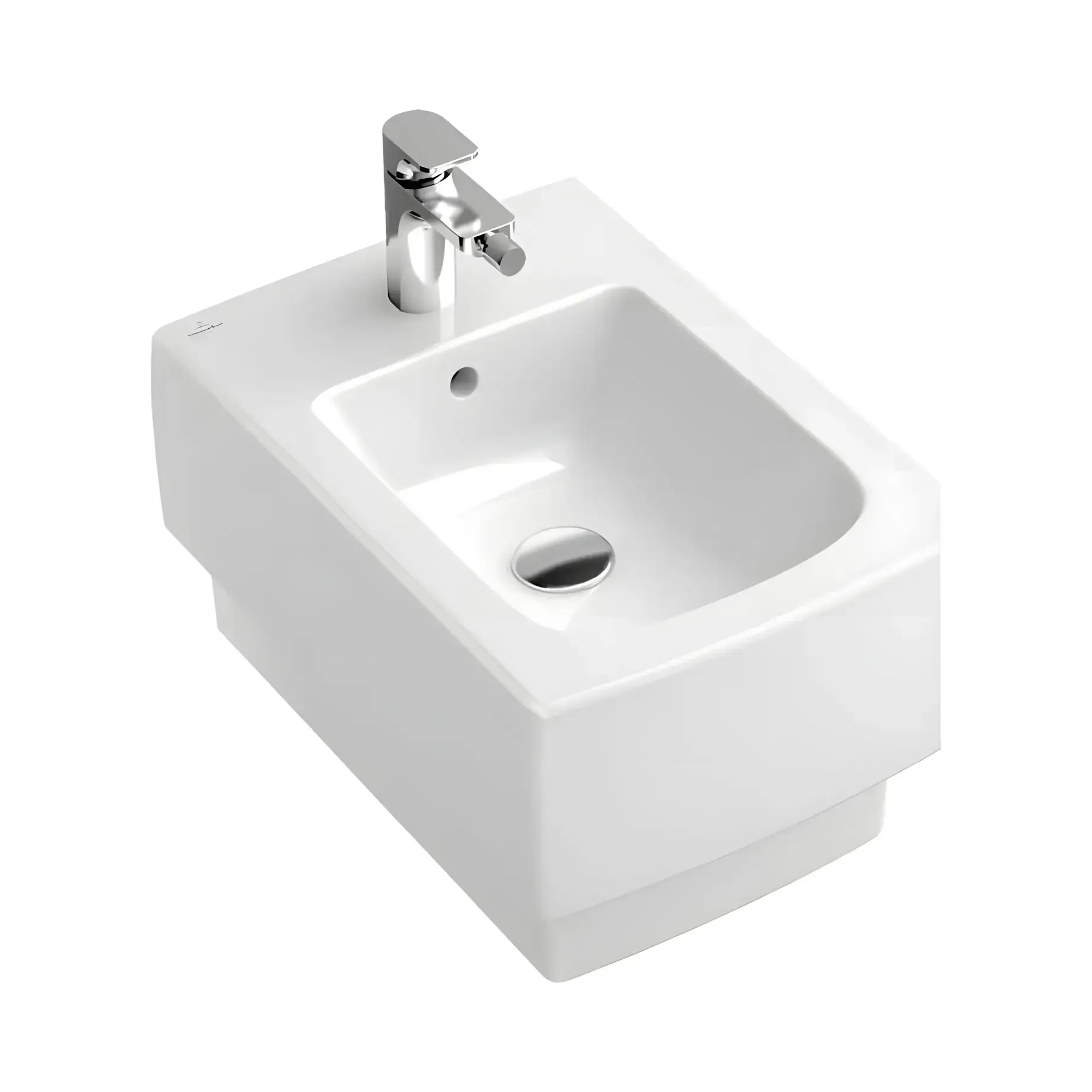 Біде Memento Villeroy & Boch 542800R1 — вид на білому тлі