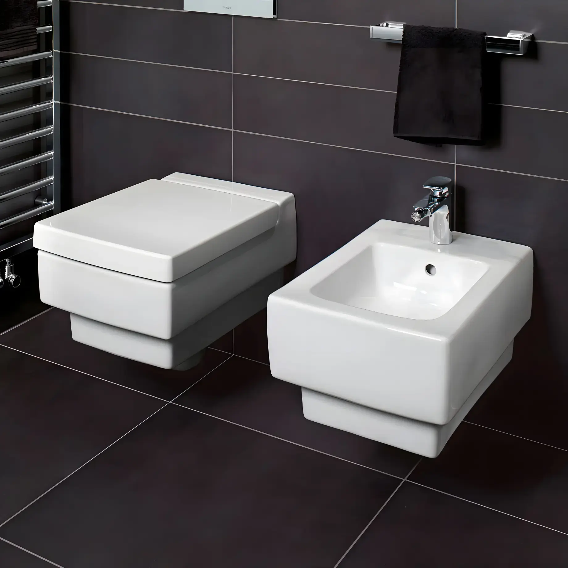 Біде Memento Villeroy & Boch 542800R1 — вид спереду