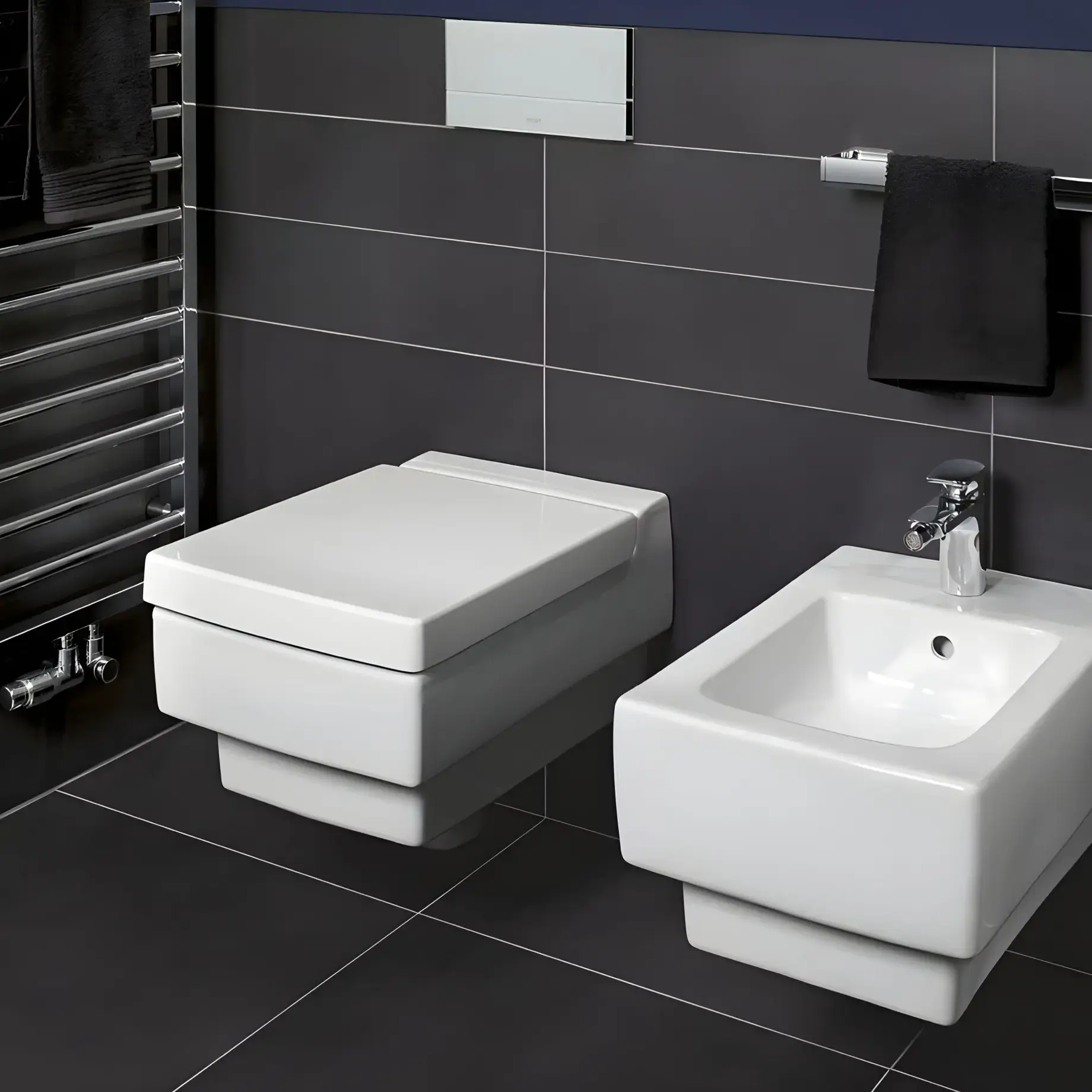 Біде Memento Villeroy & Boch 542800R1 — вид згори