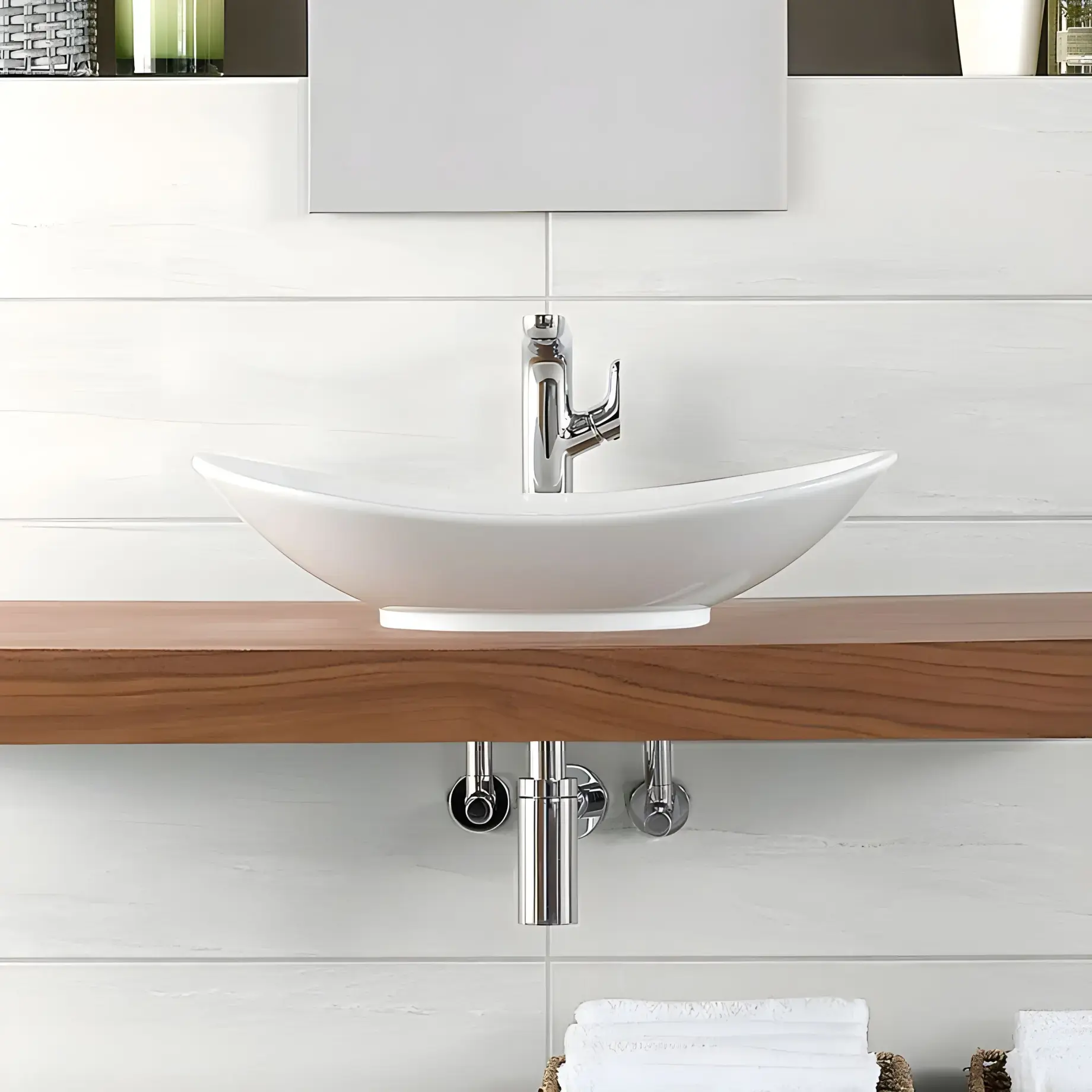Умивальник My Nature Villeroy & Boch 411060R1 — бічний ракурс
