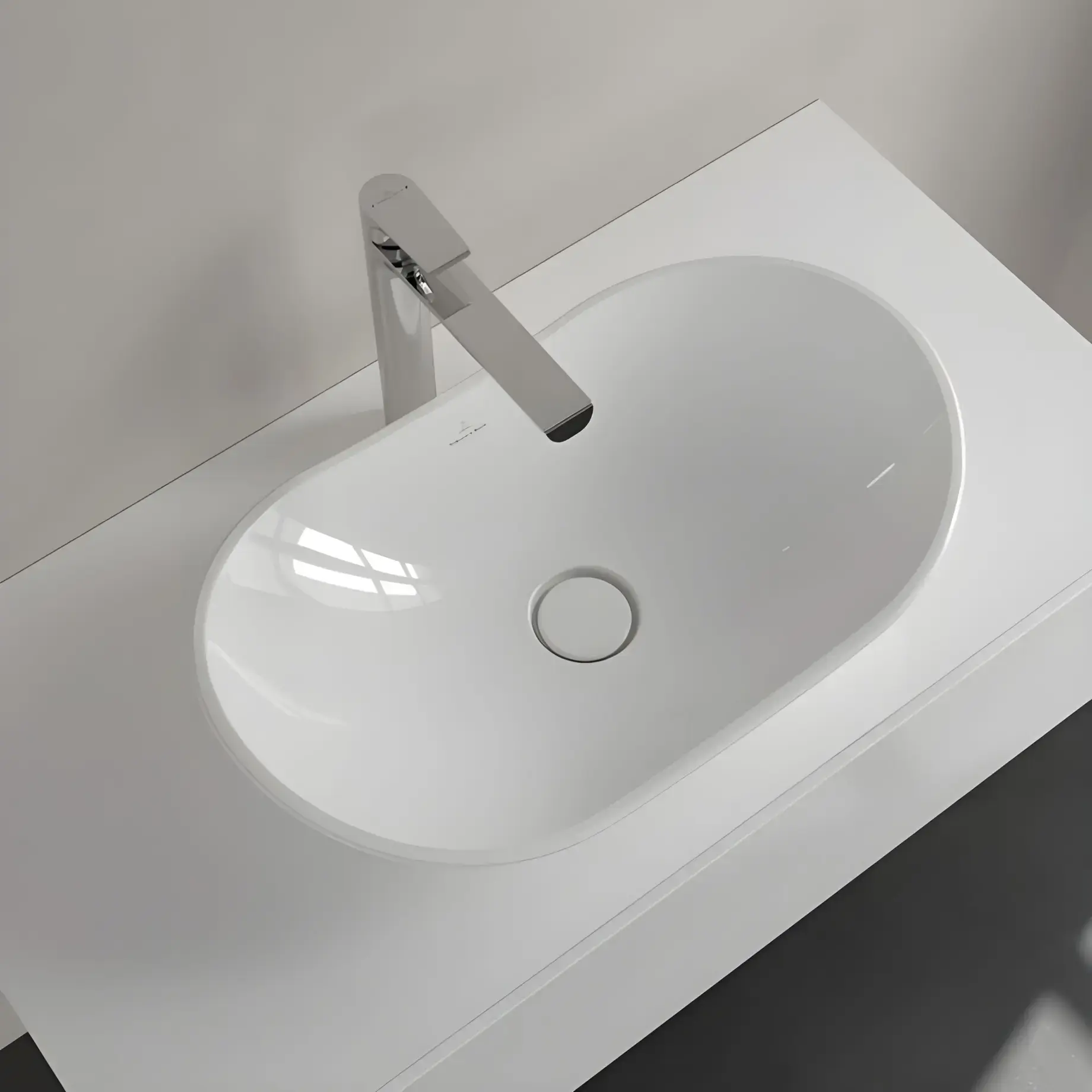 Умивальник My Nature Villeroy & Boch 411060R1 — вид всередину