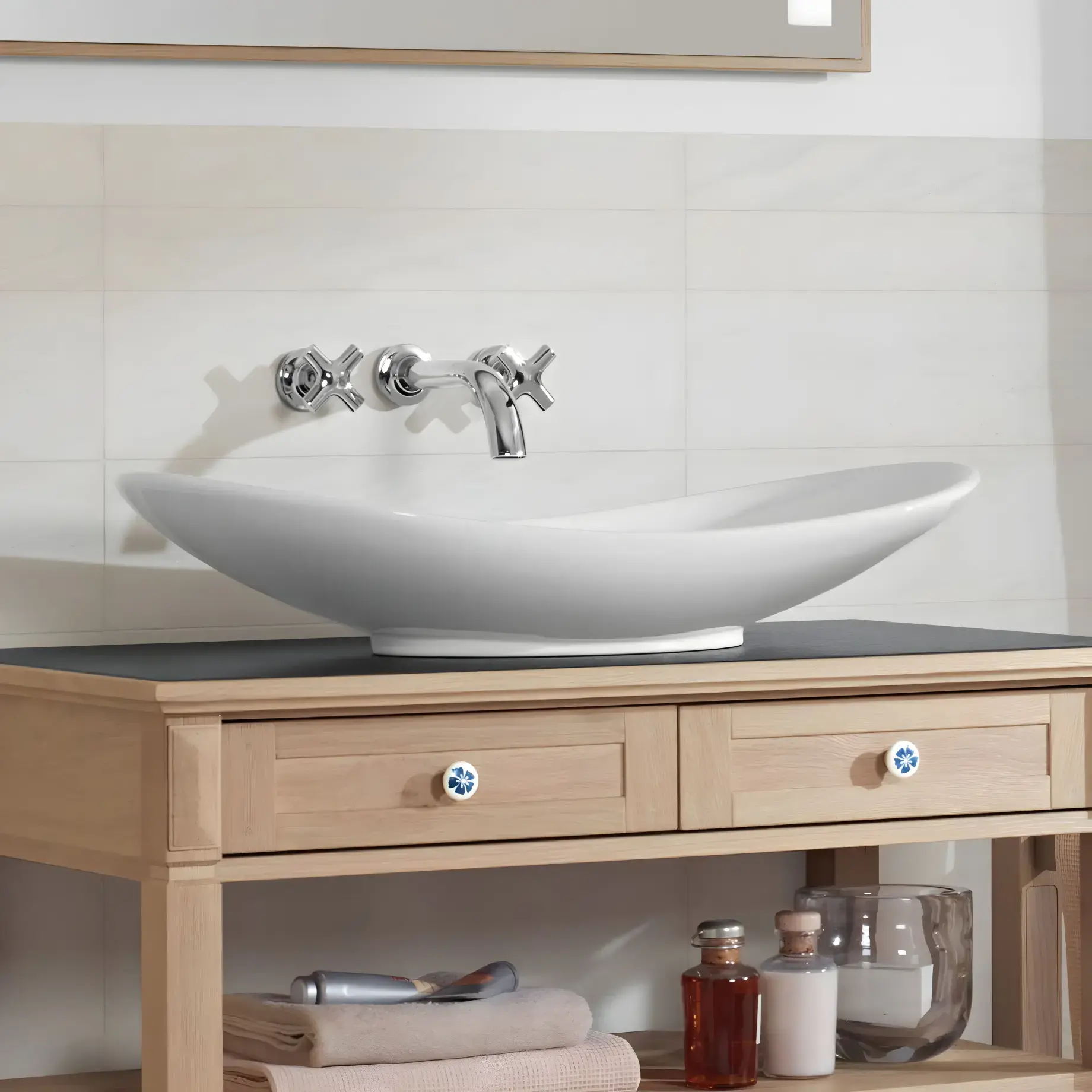 Умивальник My Nature Villeroy & Boch 411080R1 — вид спереду