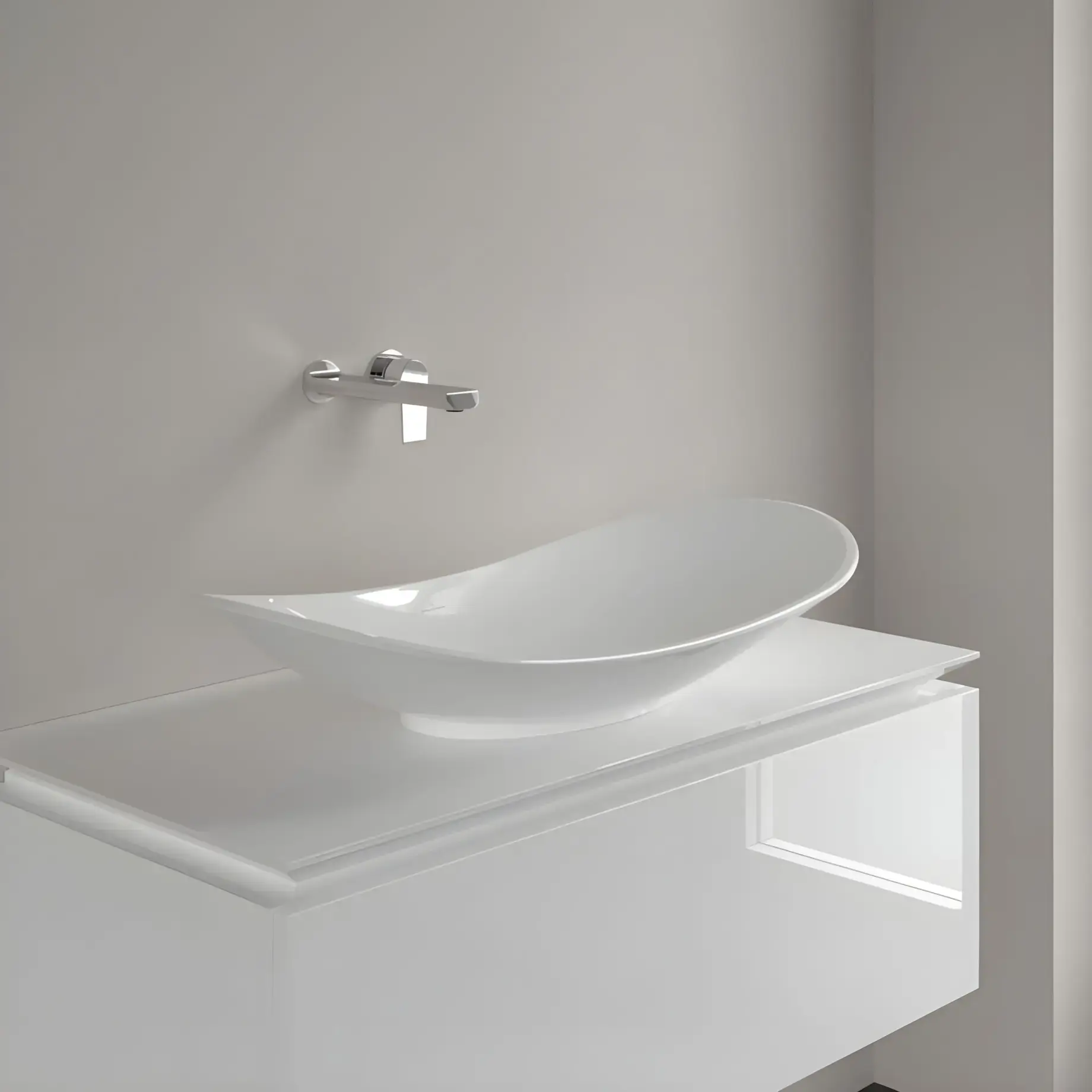 Умивальник My Nature Villeroy & Boch 411080R1 — ракурс 3/4