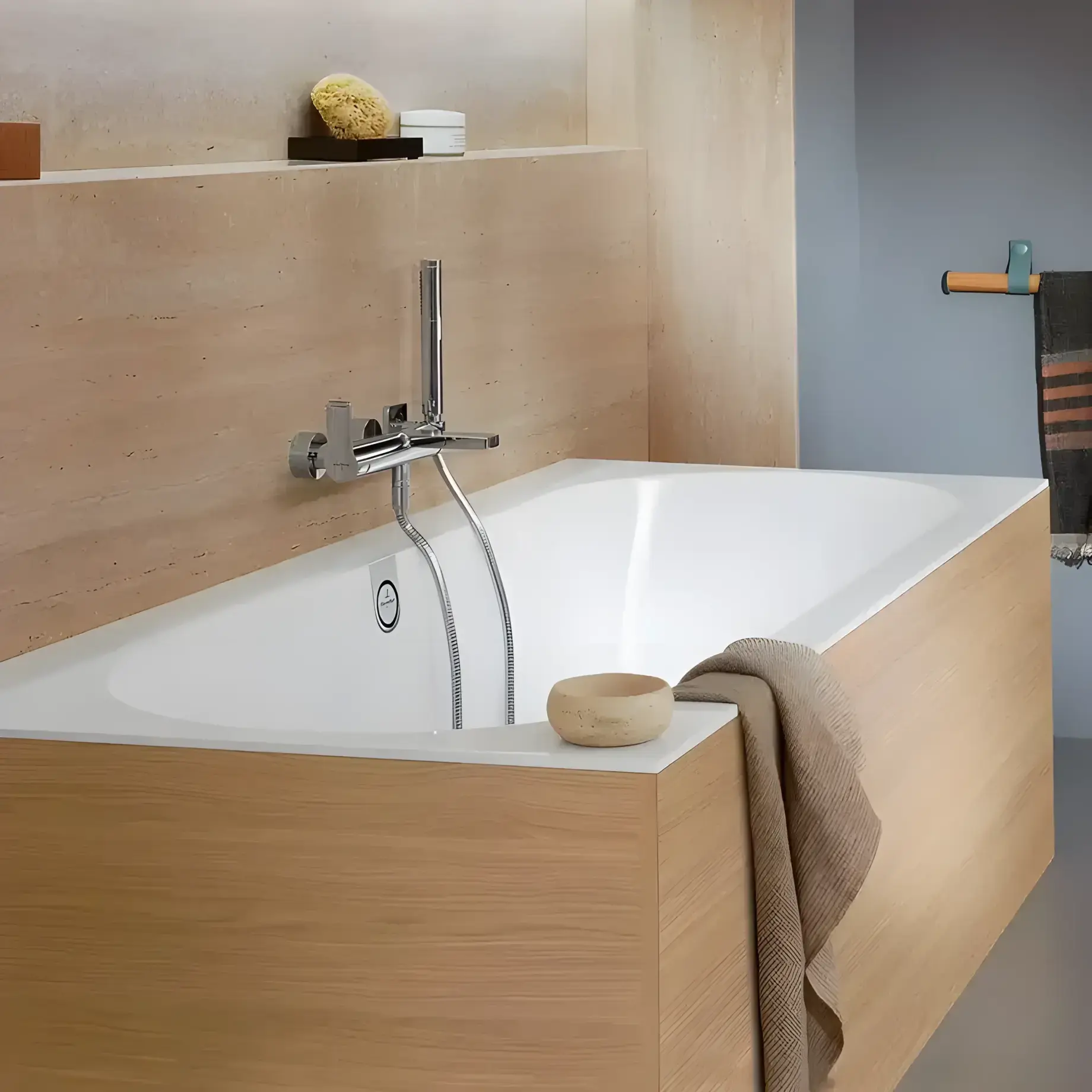 Ванна Oberon 2.0 Villeroy & Boch UBQ170OBR2DV-01 170 х 75 см — вид сверху