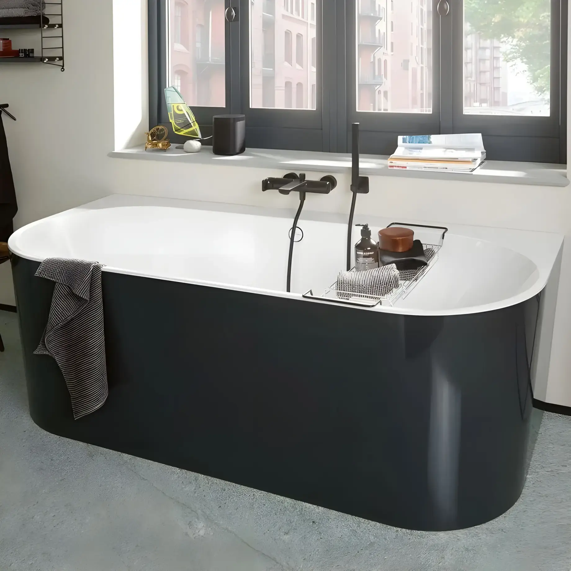 Ванна Oberon 2.0 Villeroy & Boch UBQ180OBR9CDBCV-01_BCT8 — боковой ракурс