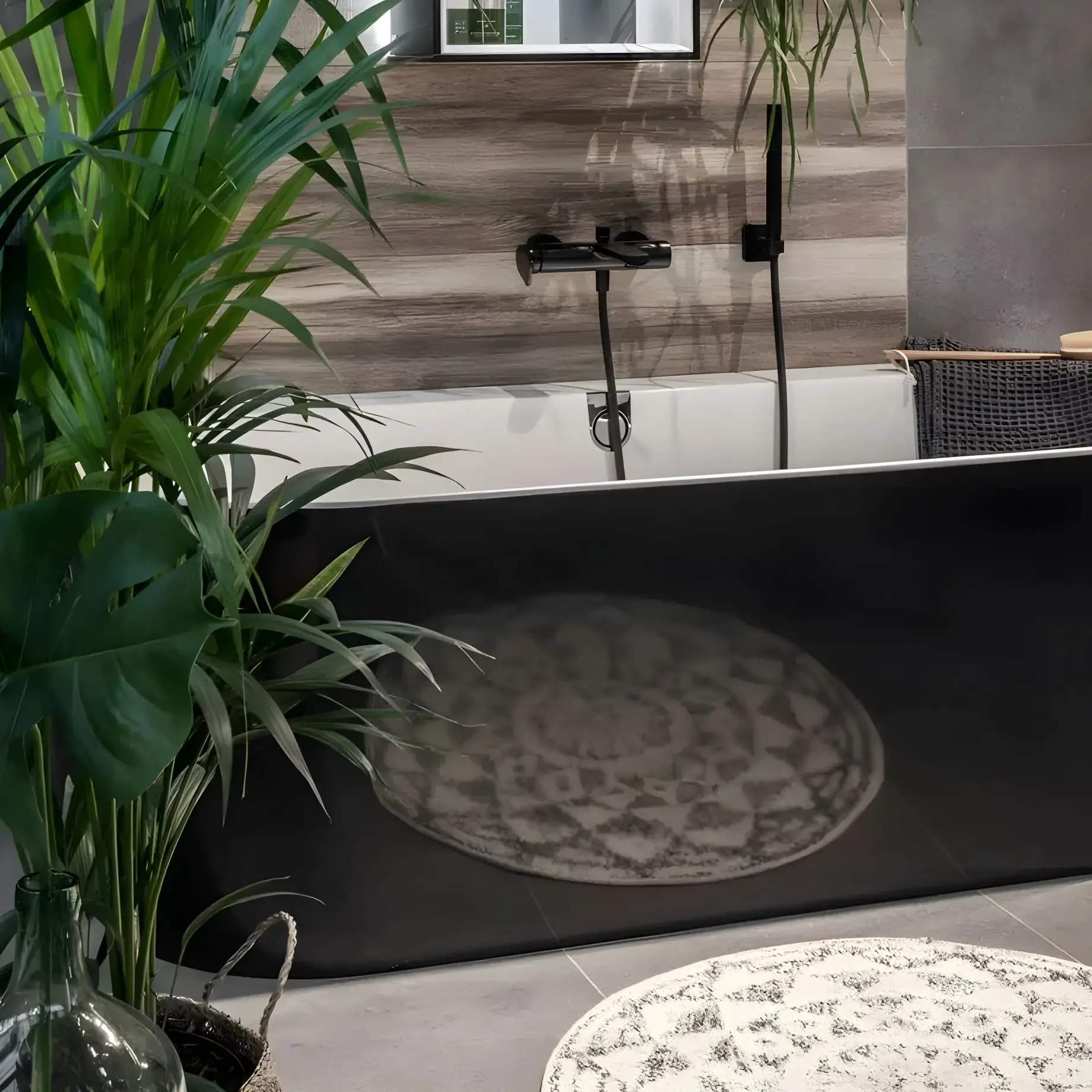 Ванна Oberon 2.0 Villeroy & Boch UBQ180OBR9CDBCV-01_BCT8 — ракурс 3/4