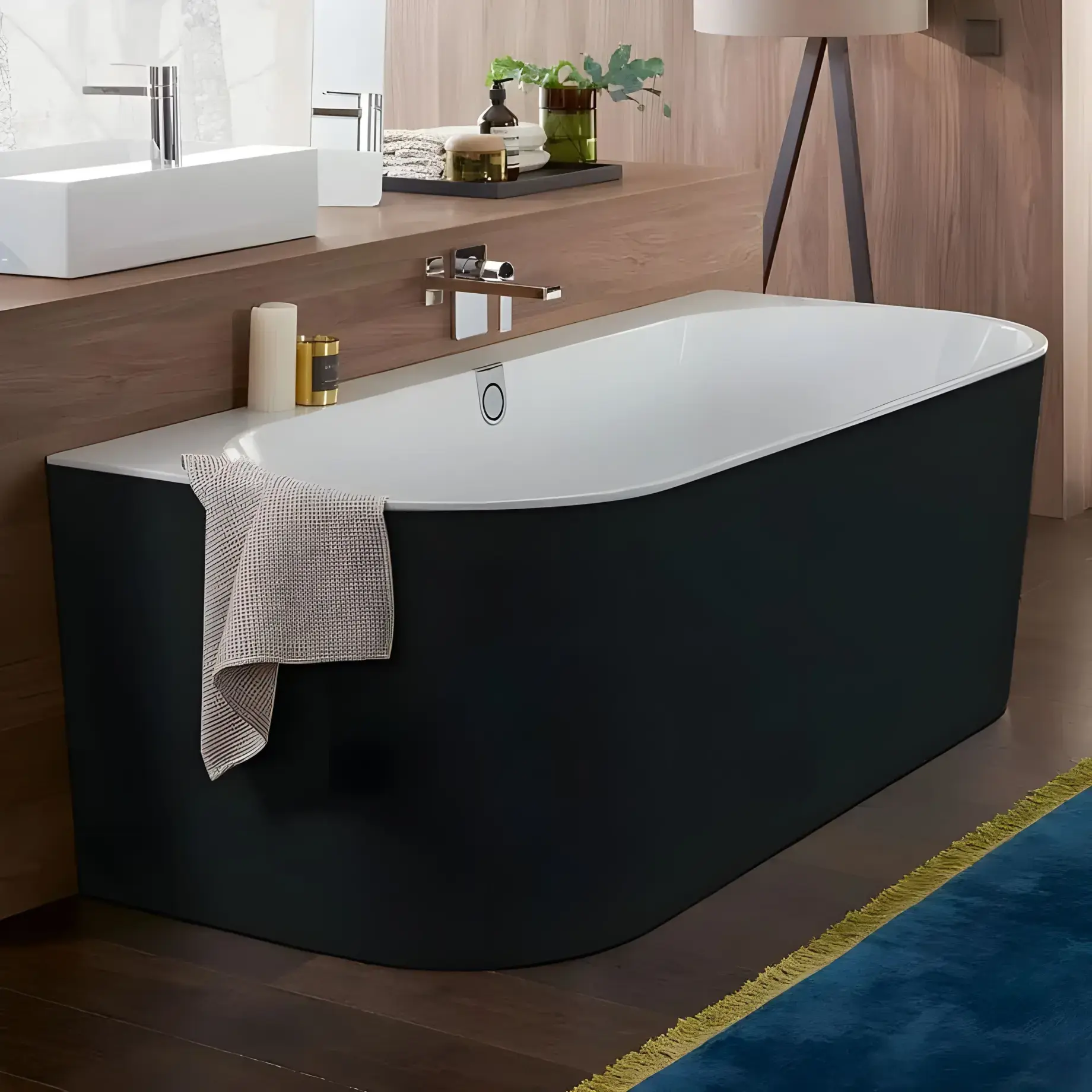 Ванна Oberon 2.0 Villeroy & Boch UBQ180OBR9CDBCV-01_BCT8 — деталь крупным планом