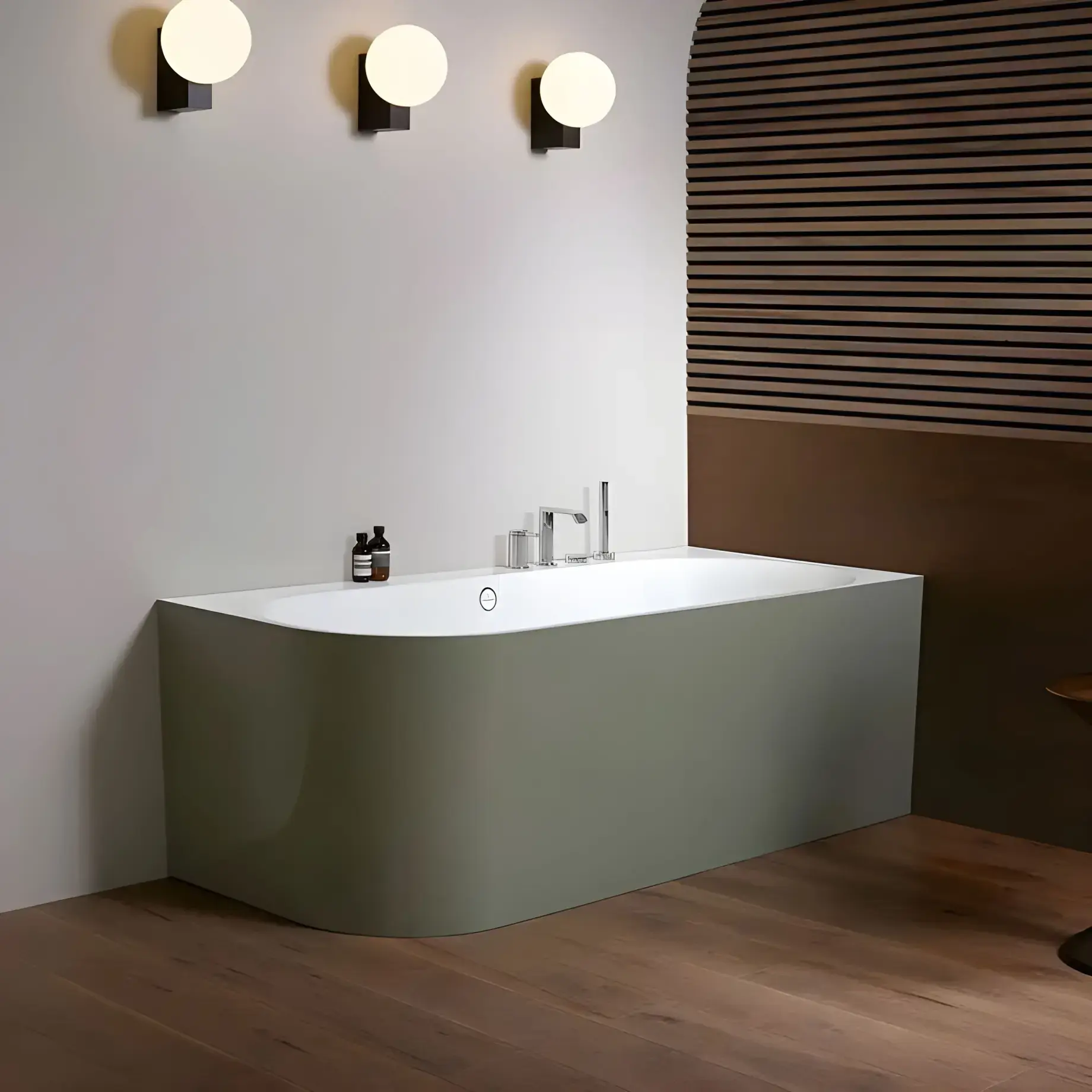 Ванна Oberon 2.1 Villeroy & Boch UBQ180OBN9CRBCVD-01_BCS8 — боковой ракурс