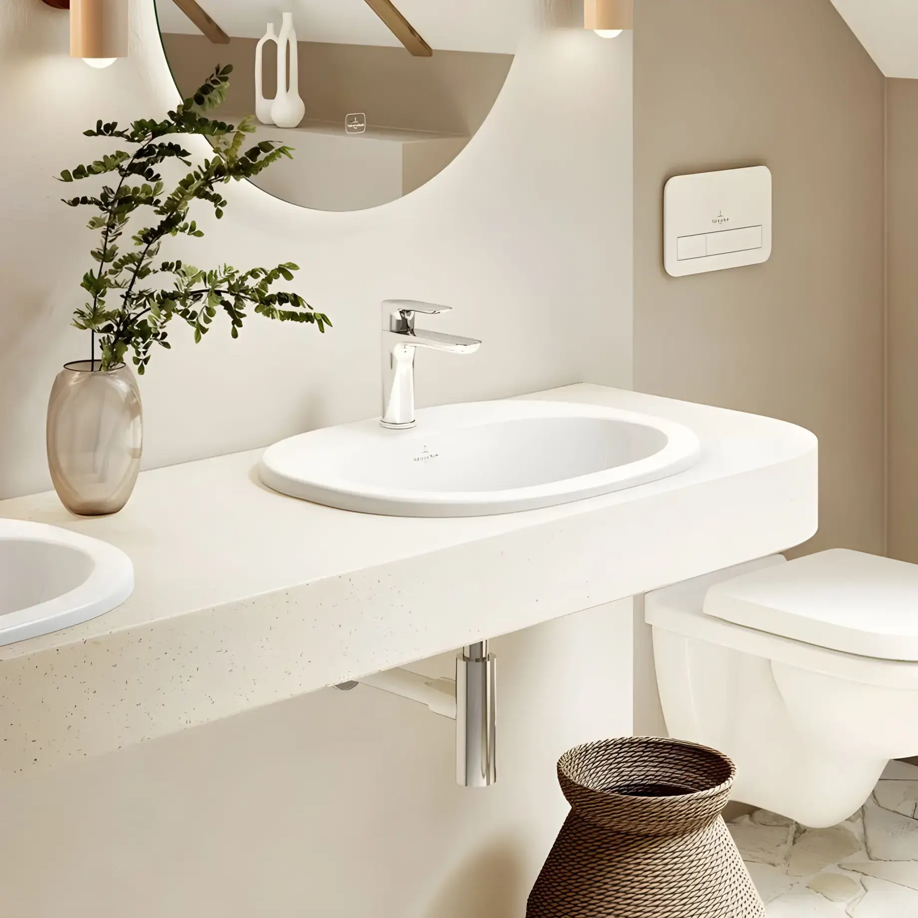Умивальник O.novo Villeroy & Boch 41615601 — вид спереду