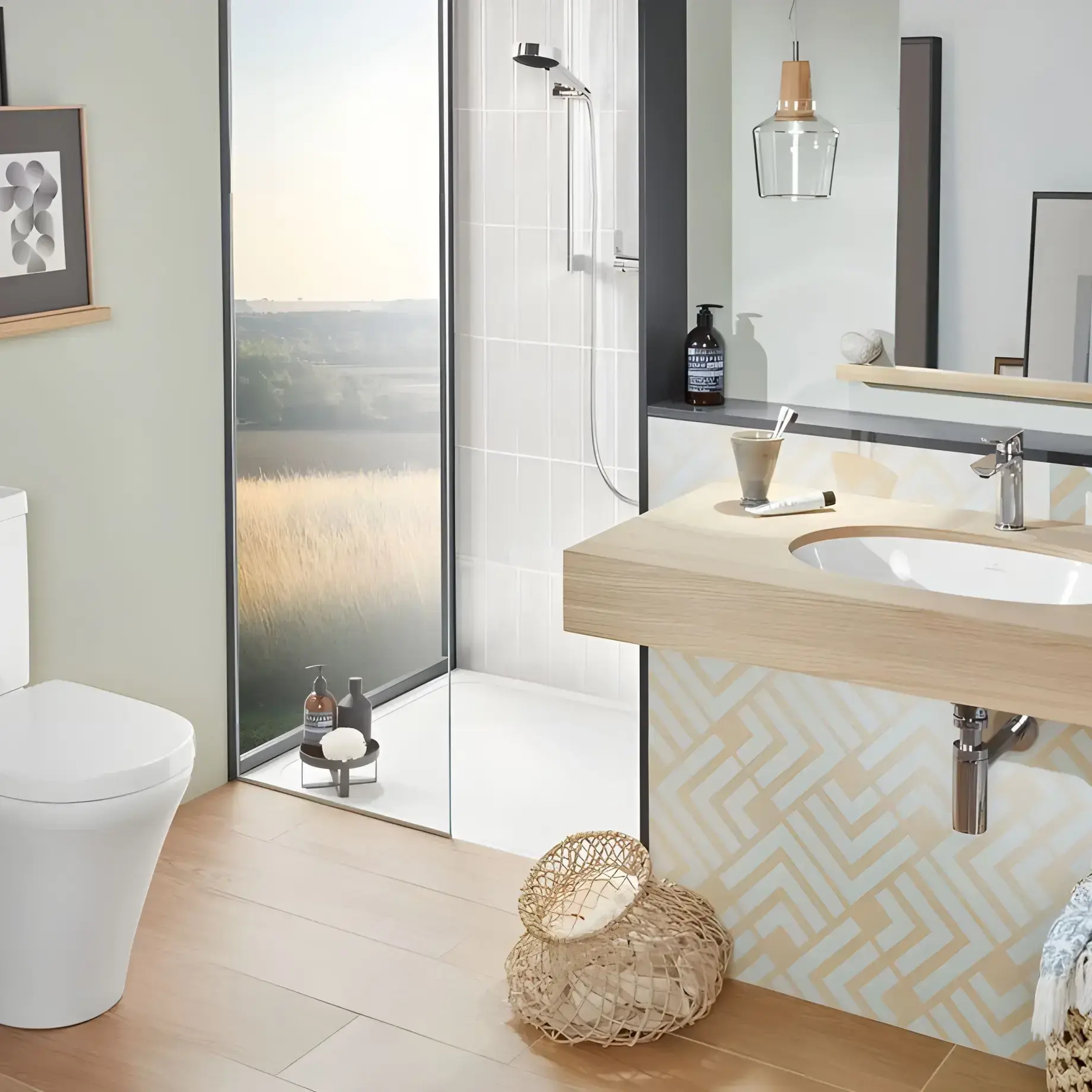 Умывальник O.novo Villeroy & Boch 41625001 — боковой ракурс