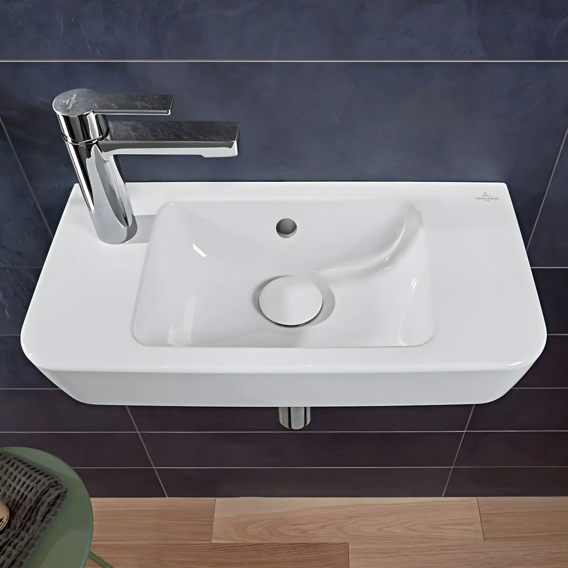 Умивальник O.novo Villeroy & Boch 4342L501 — вид спереду