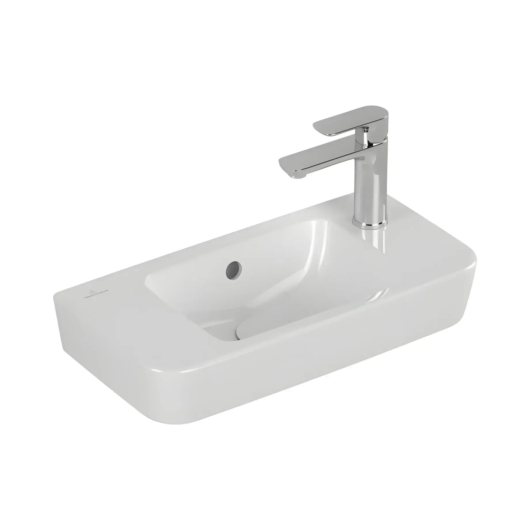 Умивальник O.novo Villeroy & Boch 4342R501 — вид на білому тлі