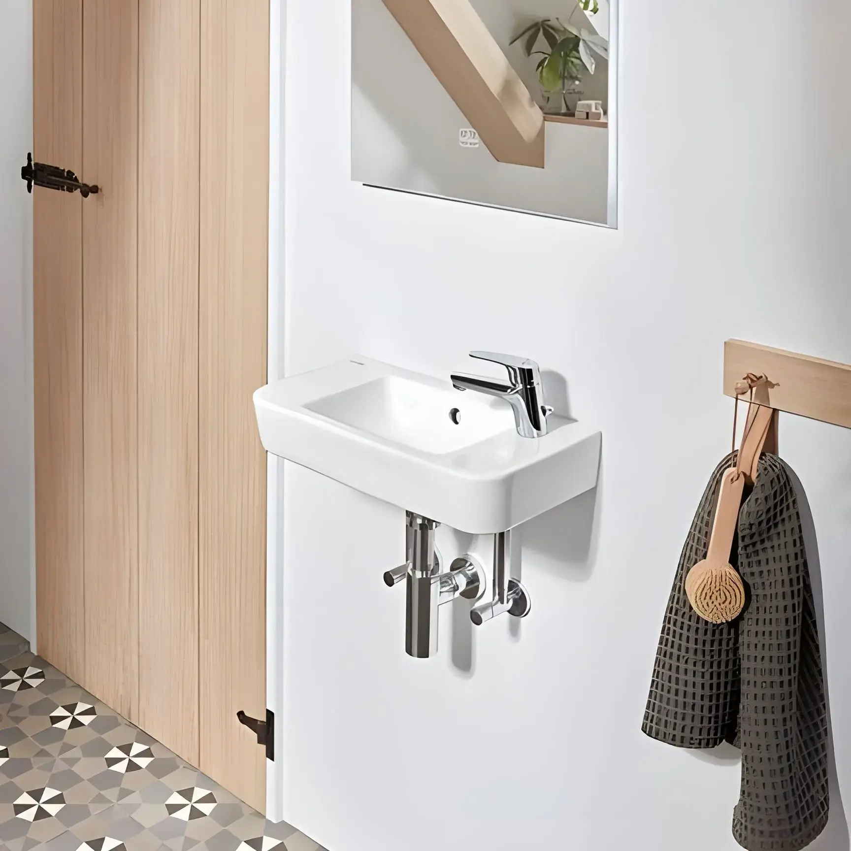 Умивальник O.novo Villeroy & Boch 4342R501 — бічний ракурс