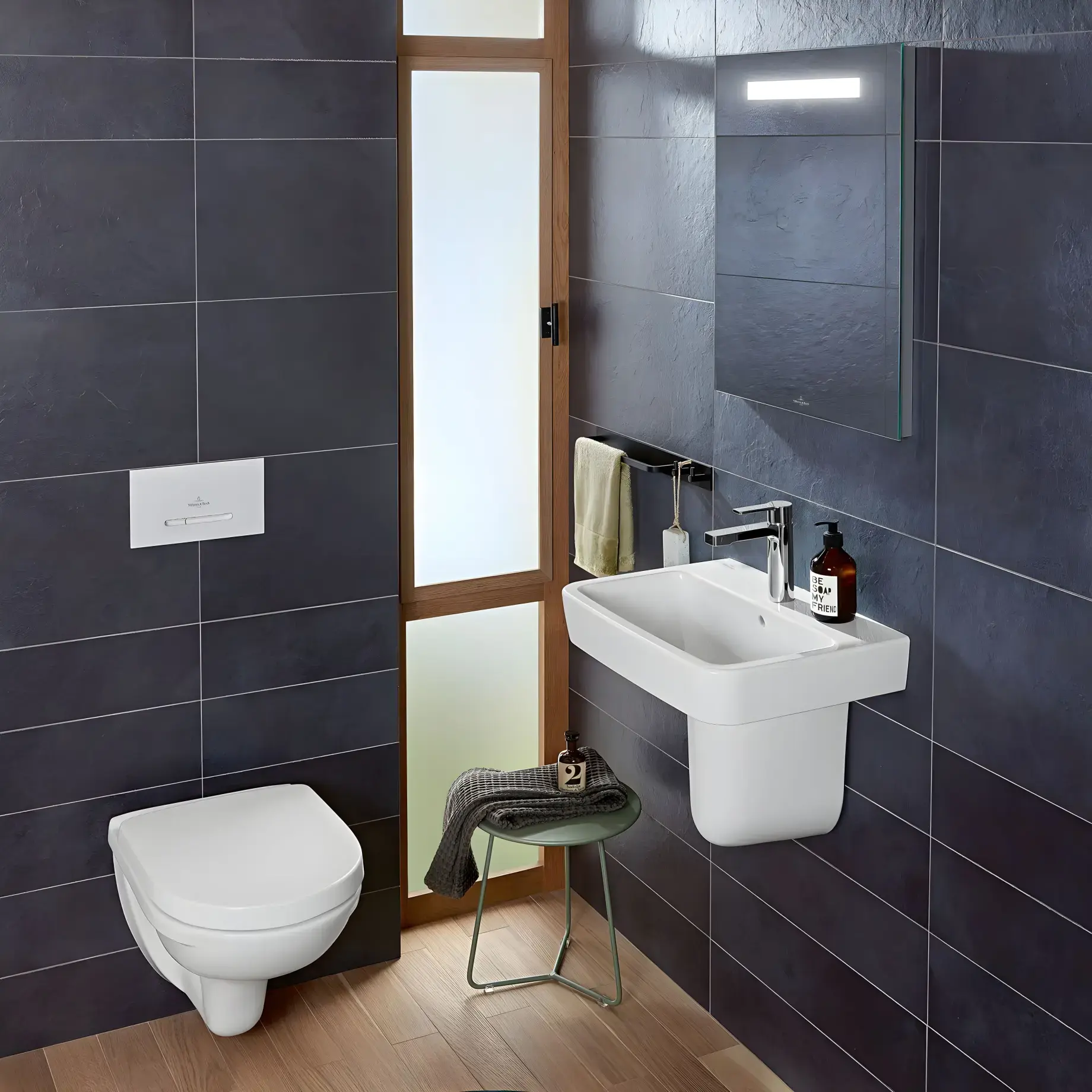Умывальник O.novo Villeroy & Boch 4A415501 — боковой ракурс