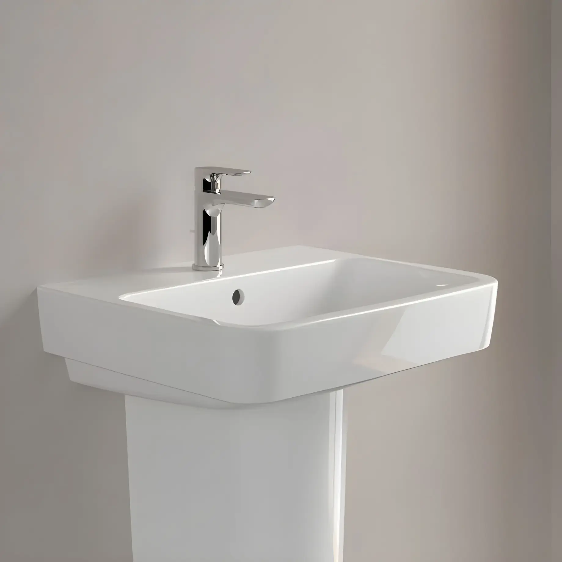Умывальник O.novo Villeroy & Boch 4A415501 — ракурс 3/4