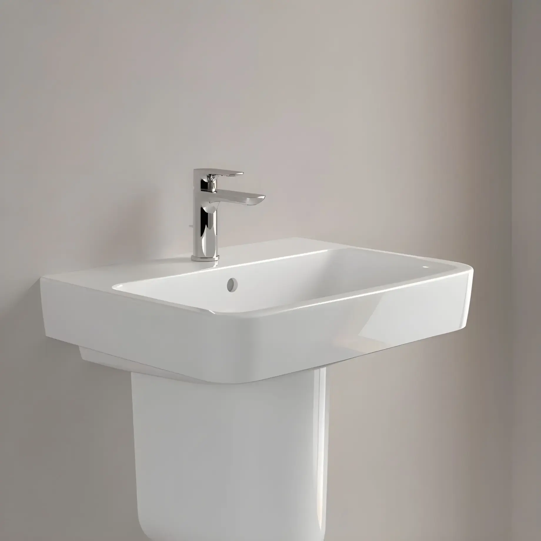 Умивальник O.novo Villeroy & Boch 4A416001 — вид всередину