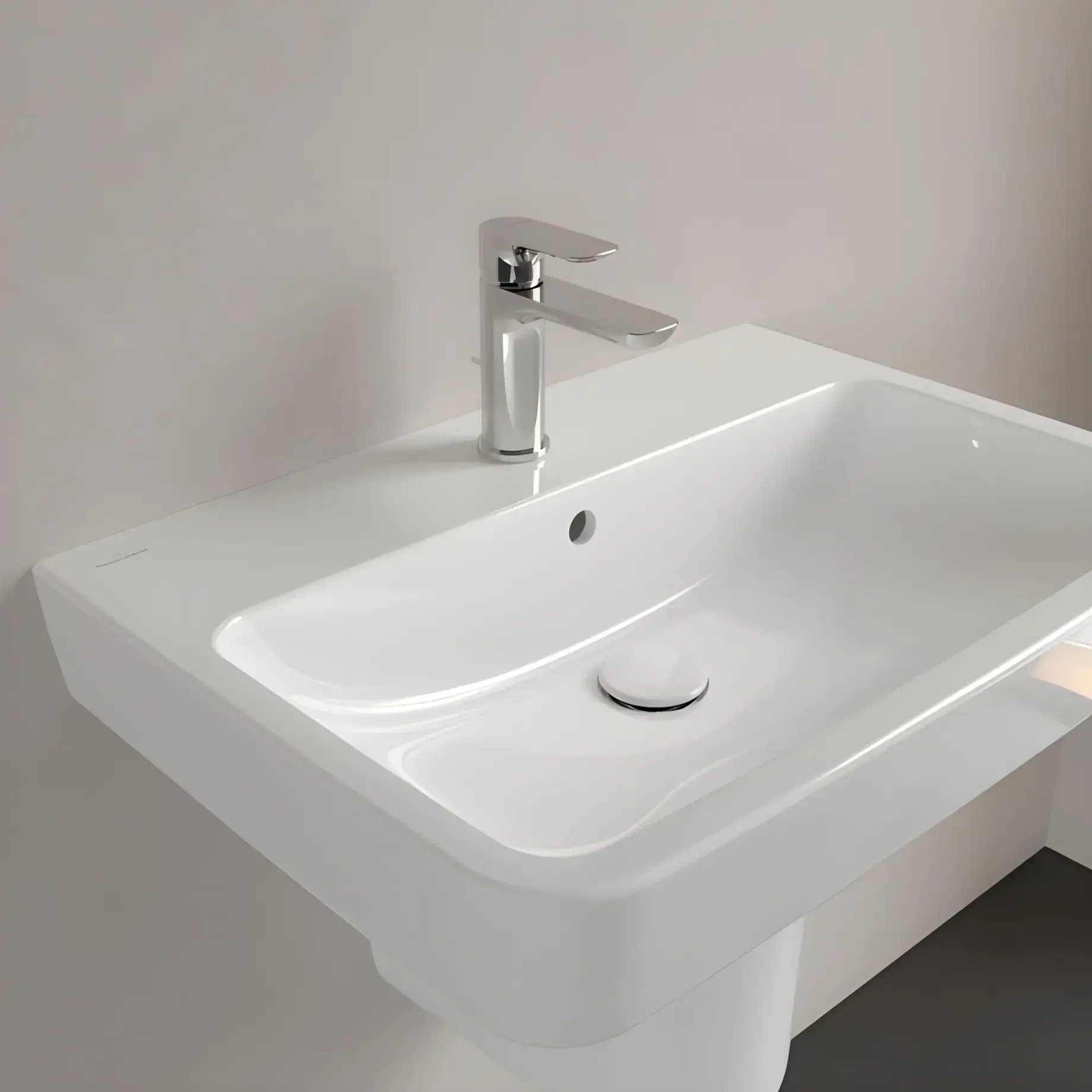 Умывальник O.novo Villeroy & Boch 4A416501 — вид внутрь