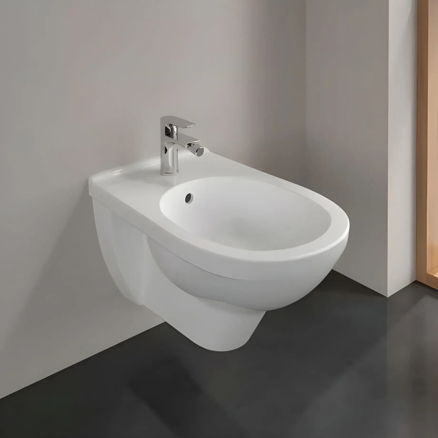 Біде O.novo Villeroy & Boch 54600001 — вид згори