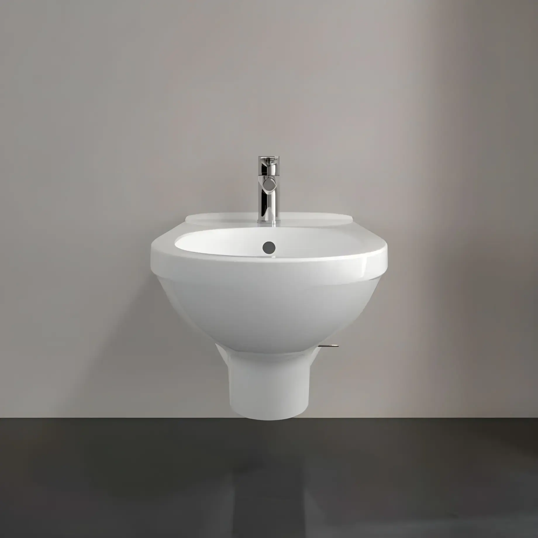 Біде O.novo Villeroy & Boch 54600001 — вид ззаду